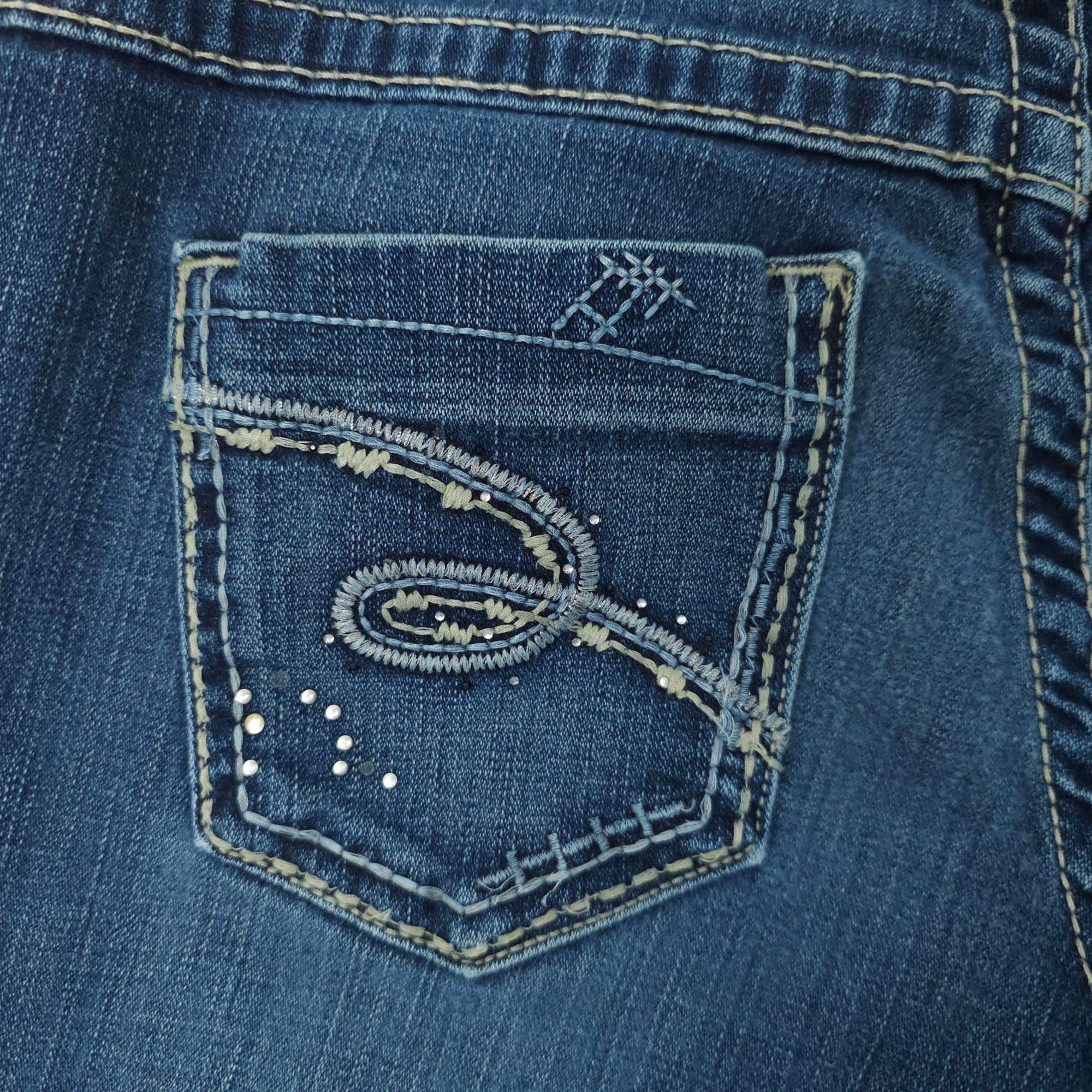 BKE BKE Buckle Drew Boot Cut Stretch Jeans Womens 28x29.5 Size 30" / US 8 / IT 44 - 12 Thumbnail