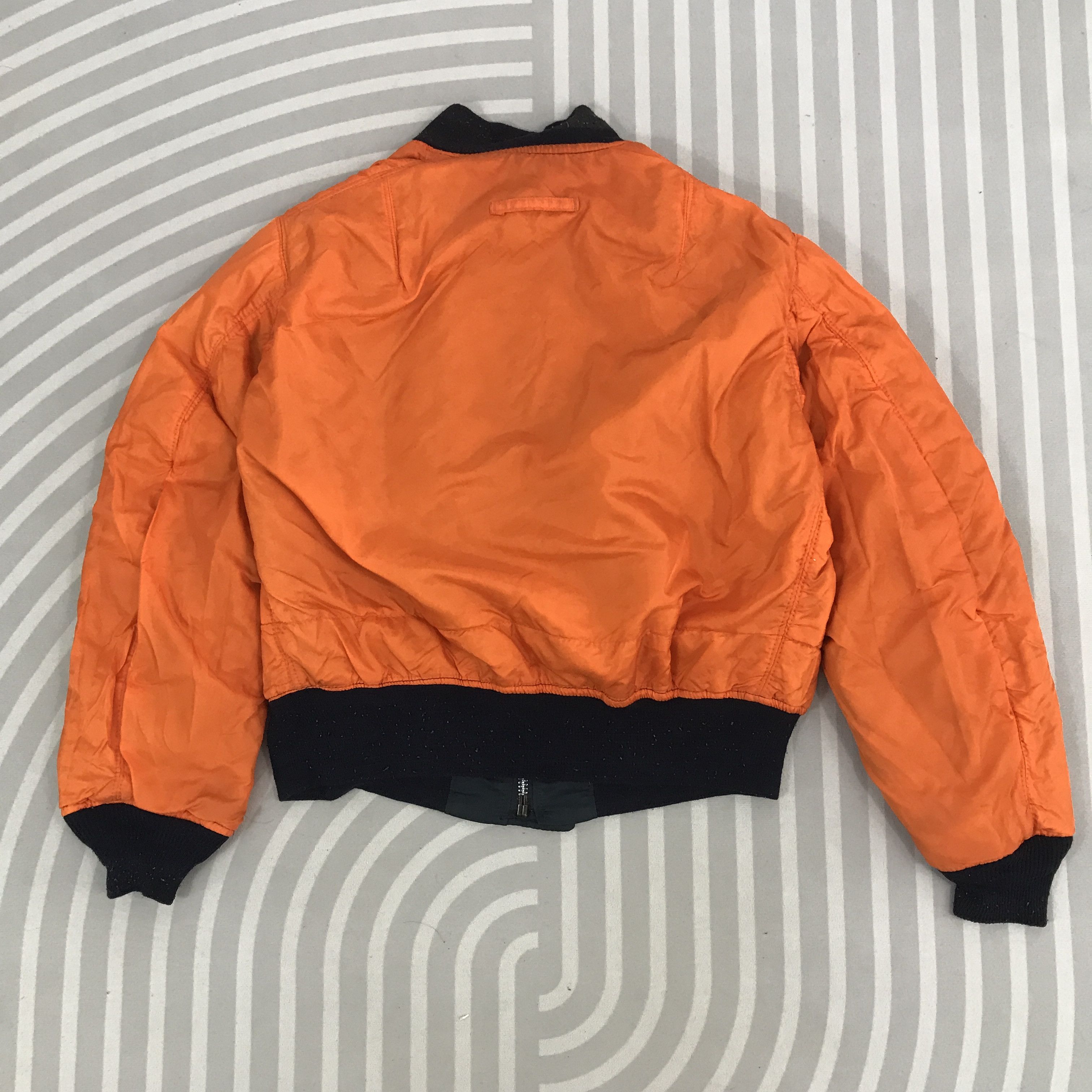 Alpha Industries Vintage Alpha industries Bombers Jacket Size US XL / EU 56 / 4 - 4 Thumbnail