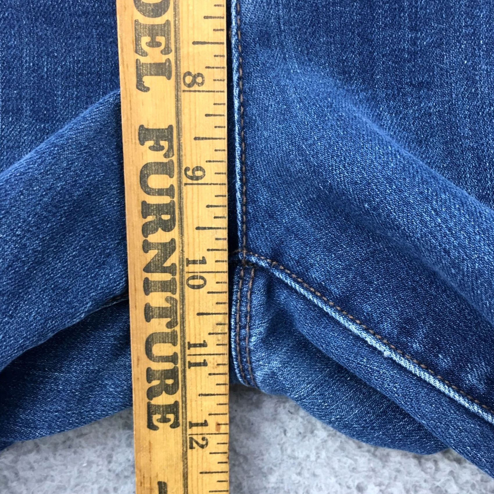 Calvin Klein Calvin Klein Bootcut Jeans Womens 30/10 Blue Denim Mid Rise Zip Jeans Mens? Size 30" / US 8 / IT 44 - 7 Thumbnail