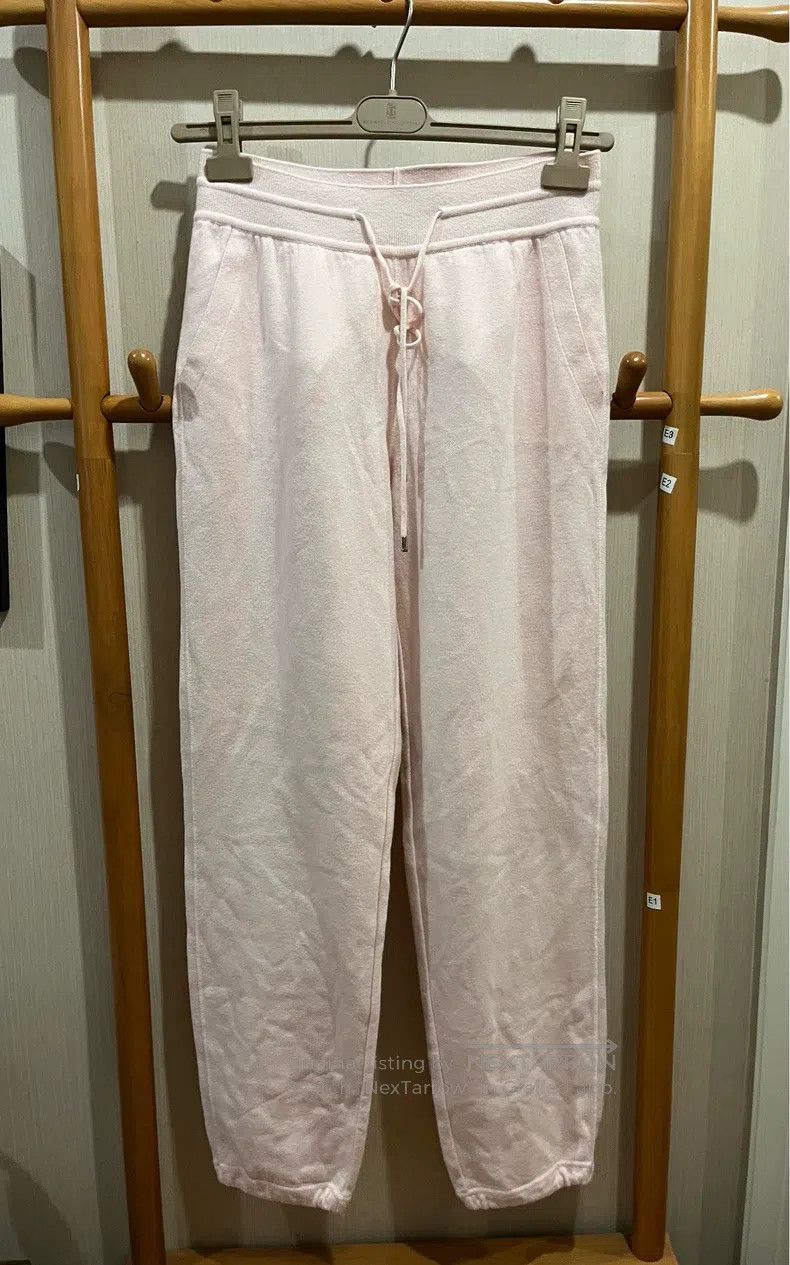 Loro Piana Loro Piana Pink Baby Cashmere Trousers Size 27" / US 4 / IT 40 - 1 Thumbnail
