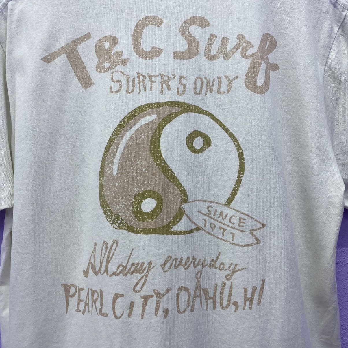 Vintage Vintage Y2K T&C Surf Design Printed Tshirt Size US M / EU 48-50 / 2 - 4 Thumbnail