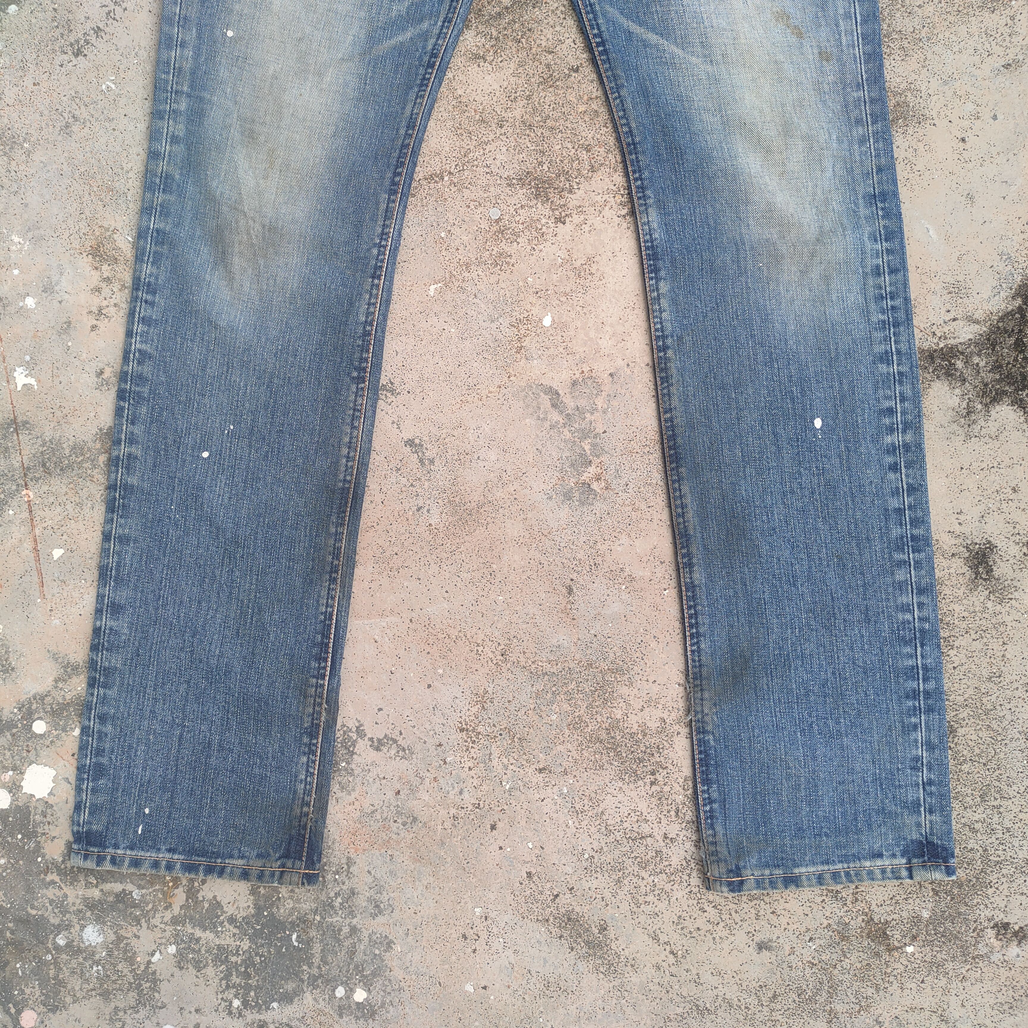 Lee VINTAGE LADY LEE RIDER FADED JEANS DENIM PANTS Size US 32 / EU 48 - 3 Thumbnail