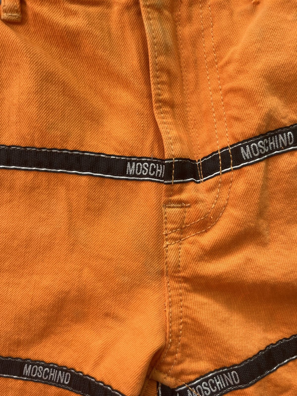 Moschino Men’s orange Moschino jeans Size US 38 / EU 54 - 9 Thumbnail