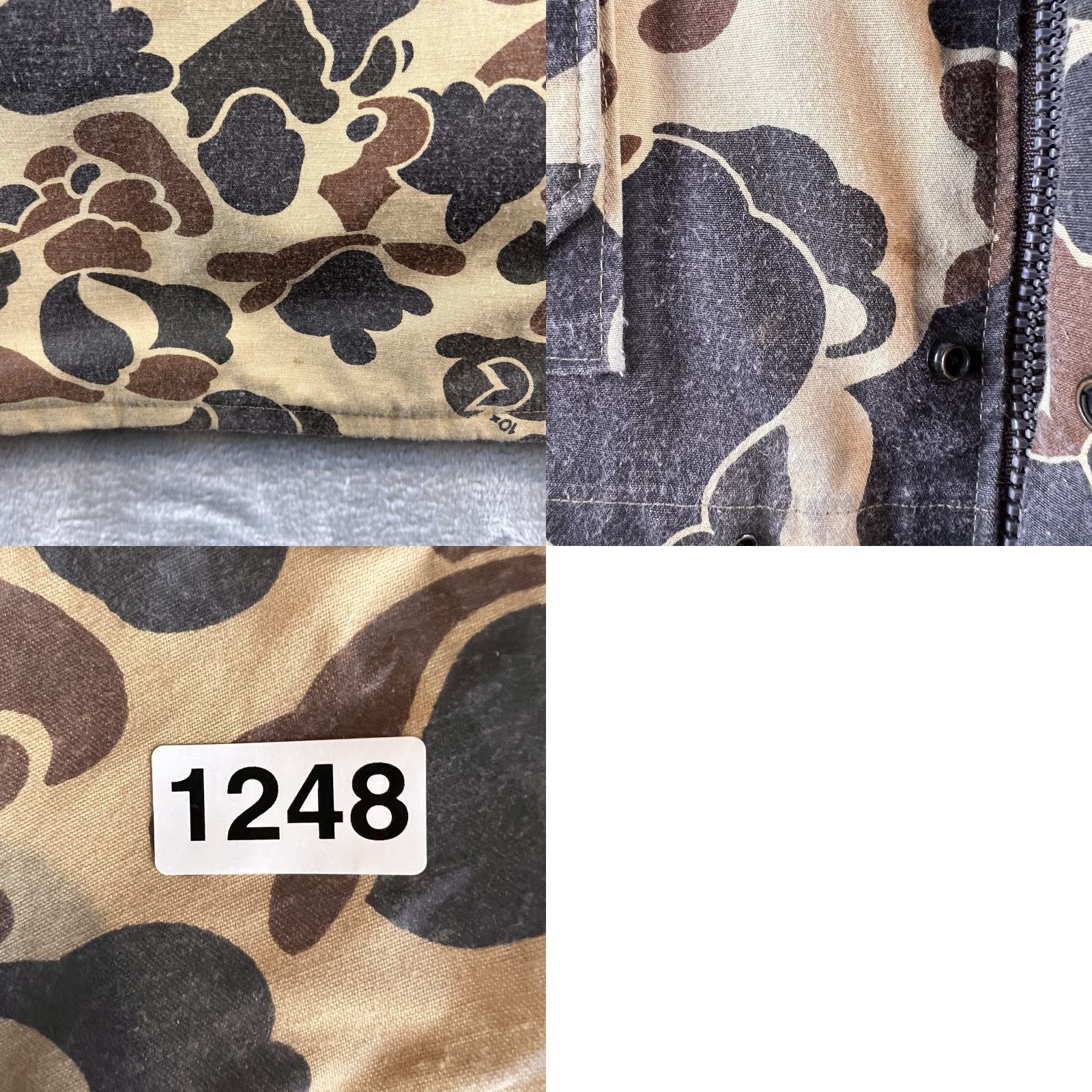 Vintage VINTAGE Duck Camo Hunting Jacket Mens M Made USA Read Size US M / EU 48-50 / 2 - 9 Thumbnail