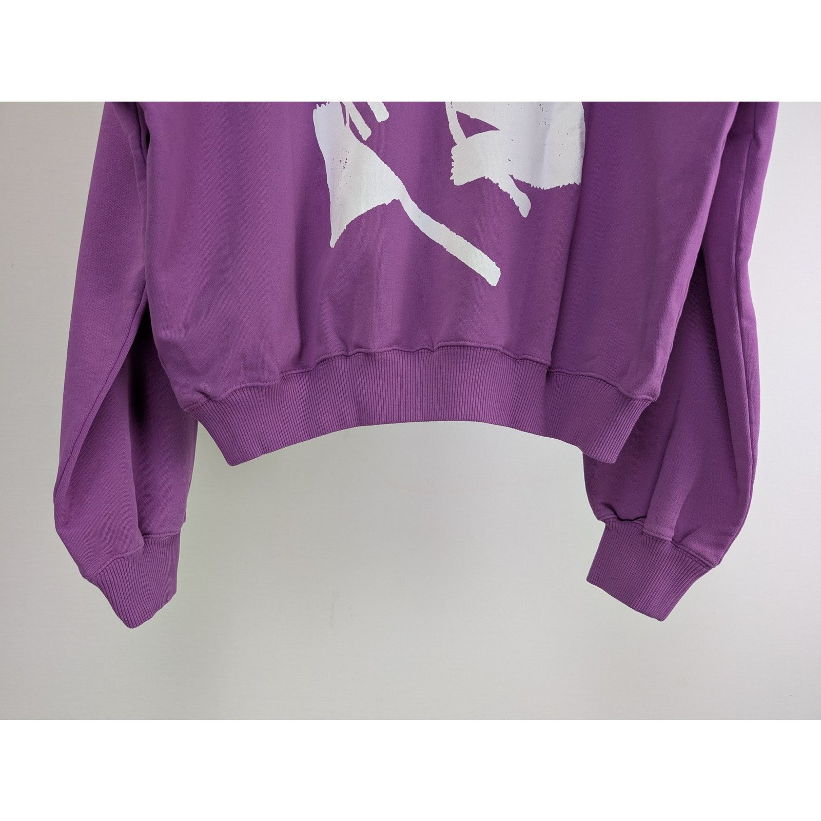 Off-White o1rshd1 Hand Arrow Boxy Hoodie in Orchid/White Size US S / EU 44-46 / 1 - 8 Thumbnail