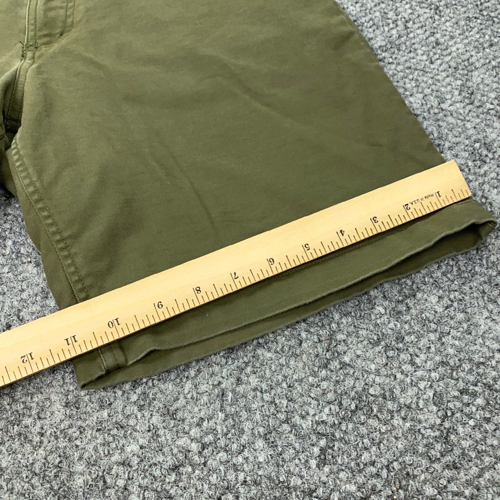 The North Face The North Face Trail Shorts Men 34 Green Canvas Stretch Outdoor Pockets 9in Inseam Mens Size US 34 / EU 50 - 5 Thumbnail