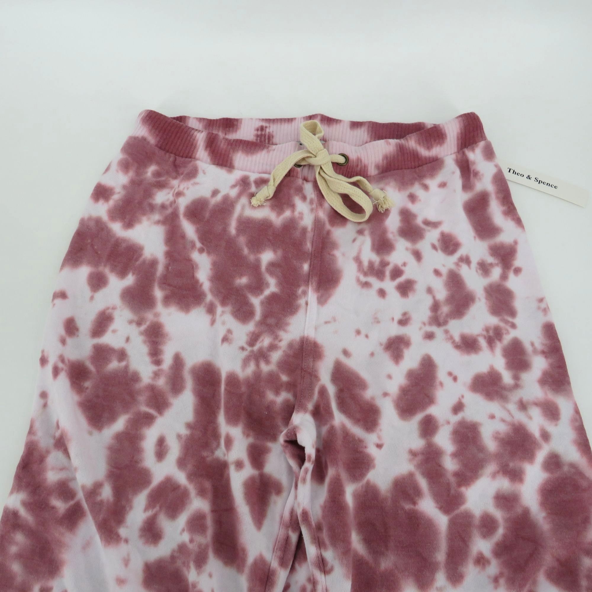 Other Theo & Spence Tie-Dye Lounge Pants Small Pink White NWT $64 Size 30" / US 8 / IT 44 - 3 Thumbnail