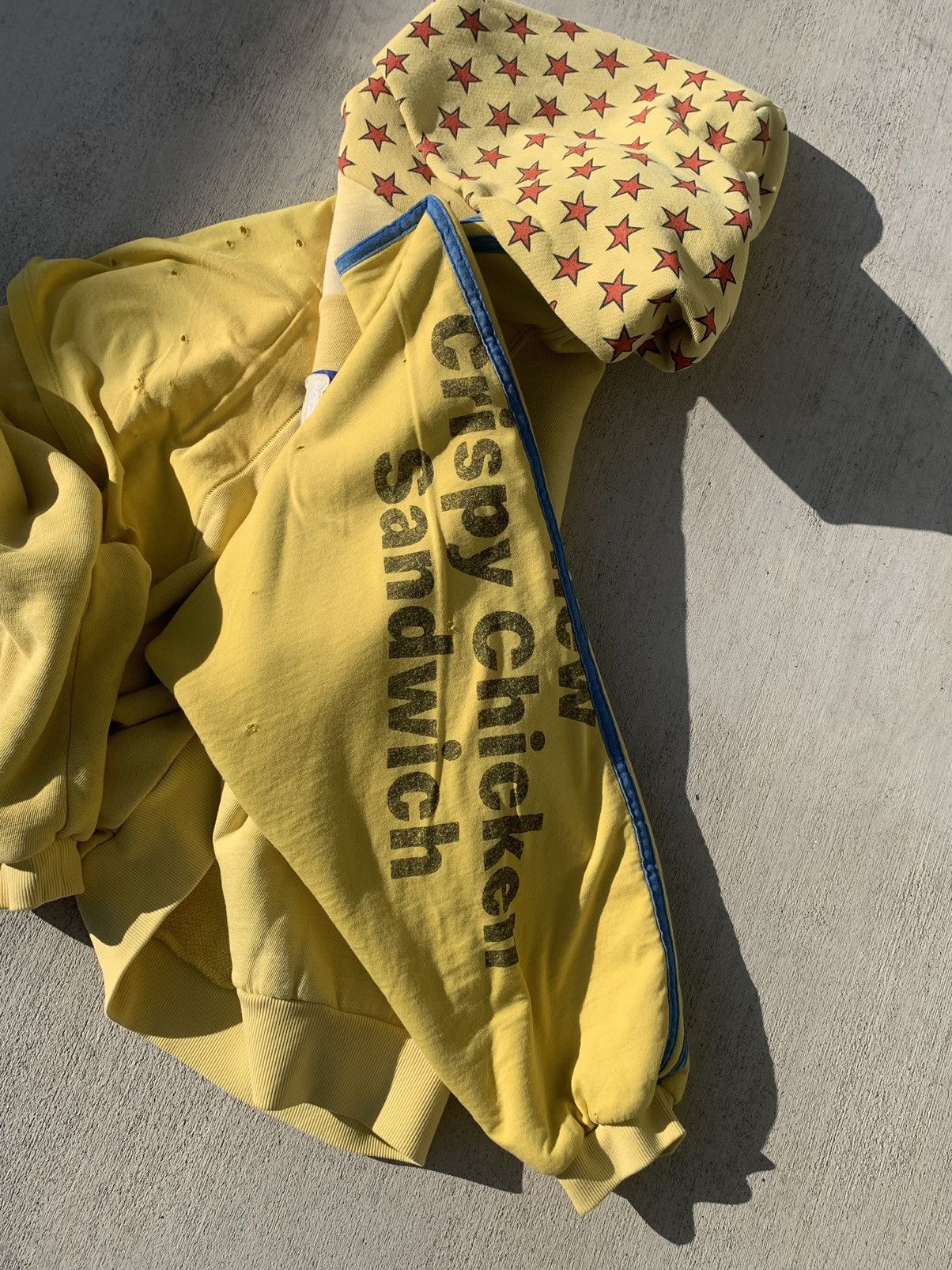 ERL ERL x SSENSE XX yellow “Be Nice” Hoodie Size US M / EU 48-50 / 2 - 9 Thumbnail