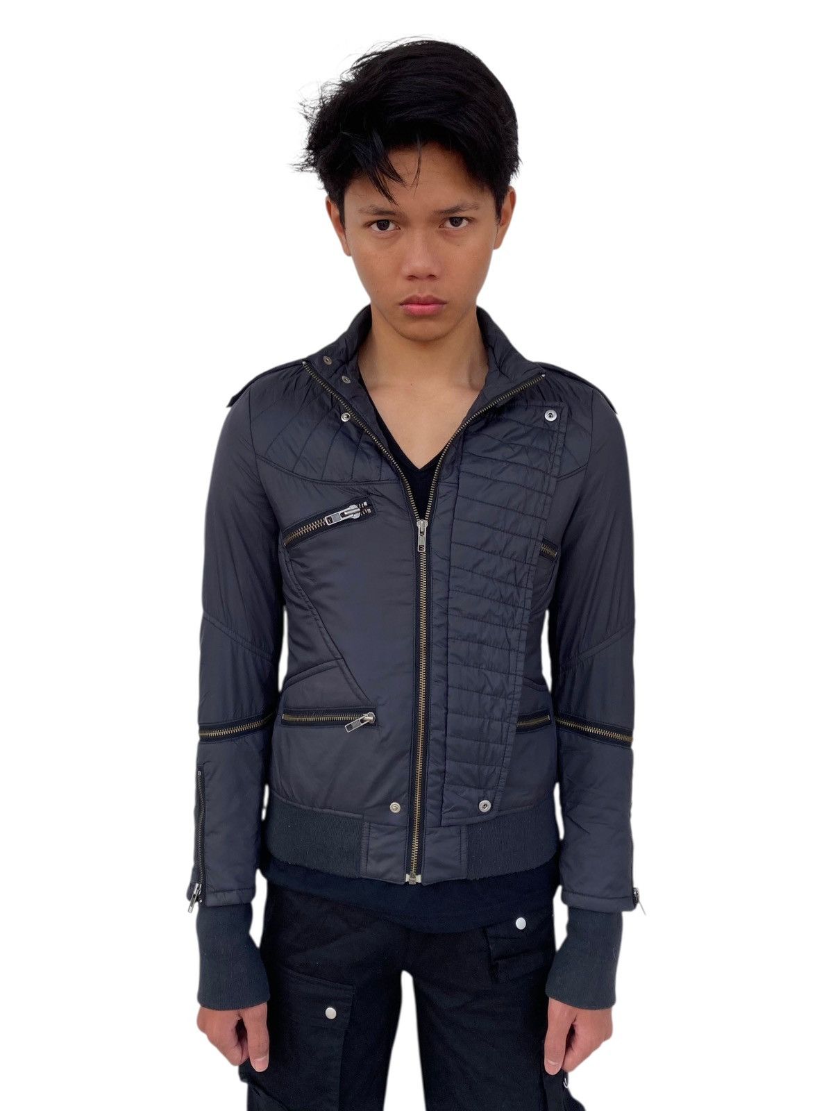 If Six Was Nine 2000s SLY - Multizip Cyber Jacket Size US M / EU 48-50 / 2 - 1 Thumbnail