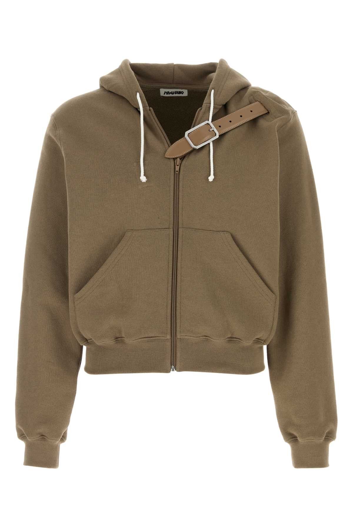 Magliano Cappuccino Cotton Provincia Sweatshirt Size US XL / EU 56 / 4 - 1 Thumbnail