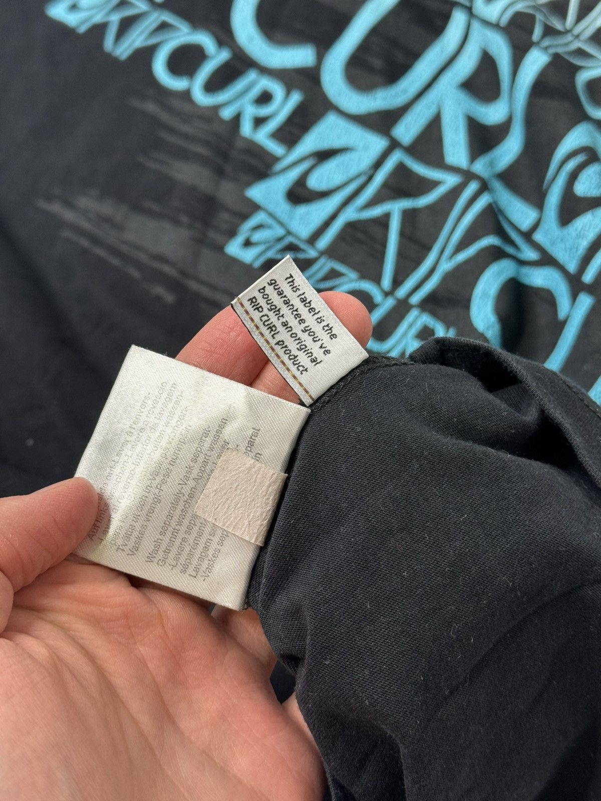 Rip Curl Vintage Rip Curl tee multilogo rap skater sk8 swag surfing Size US M / EU 48-50 / 2 - 7 Thumbnail