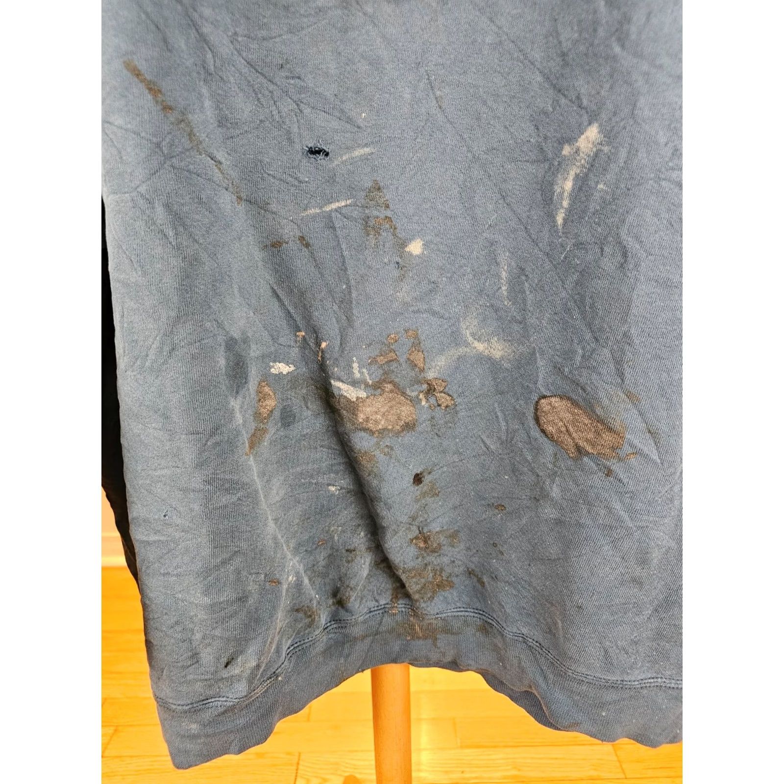 Nike VINTAGE Nike Sweatshirt 2XL 90s Distressed Swoosh Blue Sweatshirt Mens Size XXL Navy Blue Swosh Pullover Size US XXL / EU 58 / 5 - 2 Thumbnail