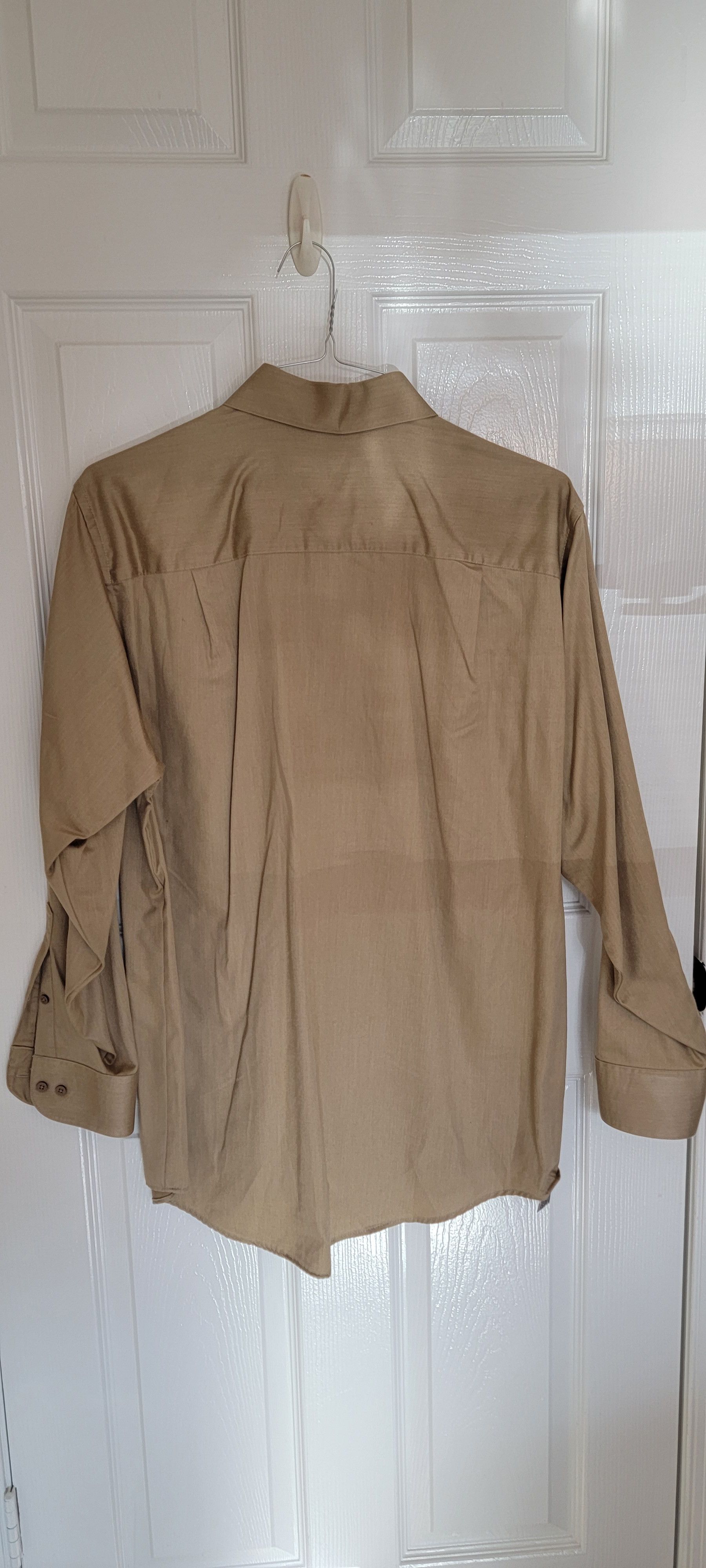 Other Geoffrey Beene Brown leaning gold shirt Size US L / EU 52-54 / 3 - 2 Thumbnail