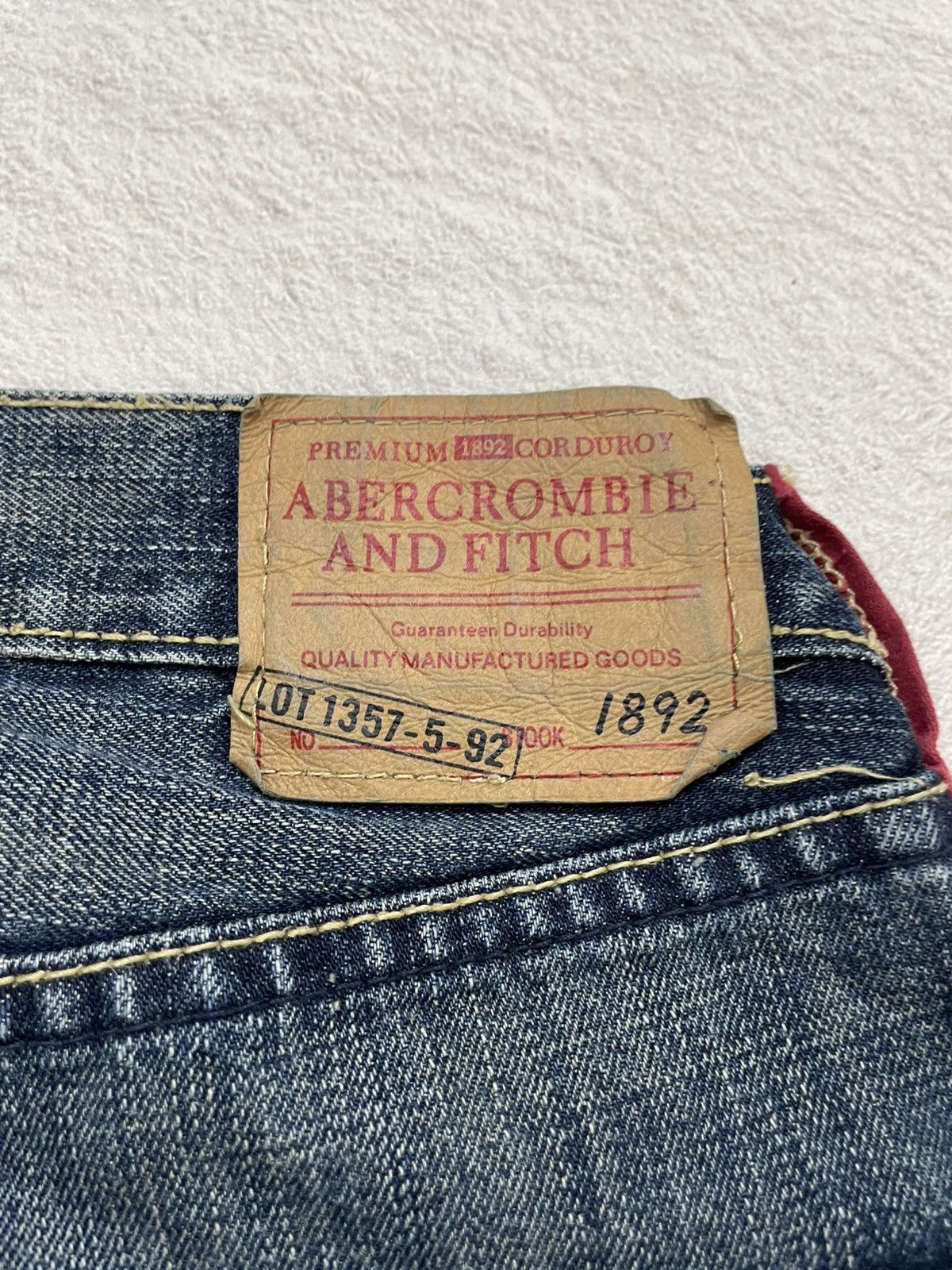Japanese Brand 2000s Abercrombie Vintage Denim Washed Jeans Y2K Size US 30 / EU 46 - 9 Thumbnail