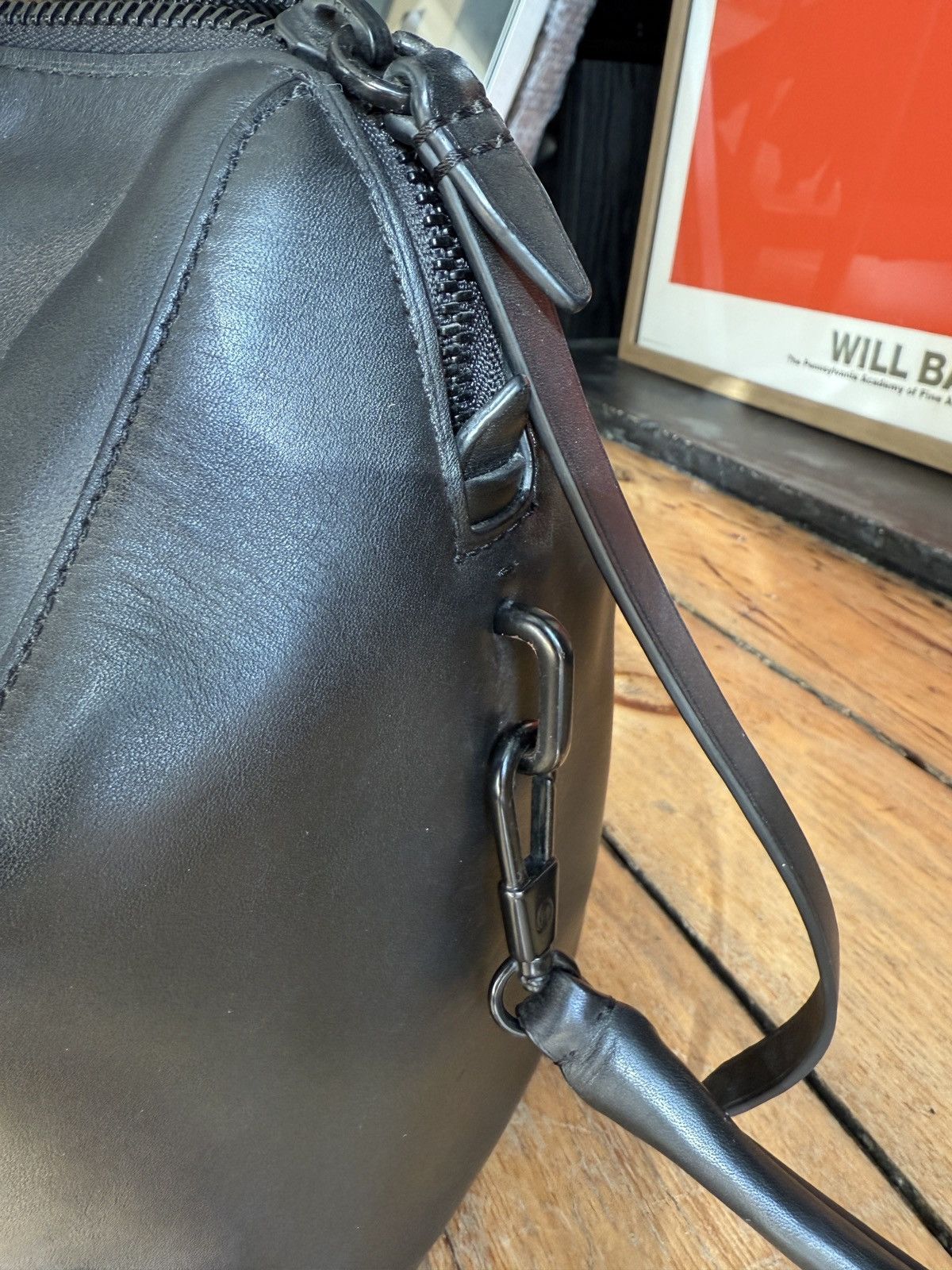 3.1 Phillip Lim Phillip Lim Black Leather Doctors Bag Size ONE SIZE - 8 Thumbnail