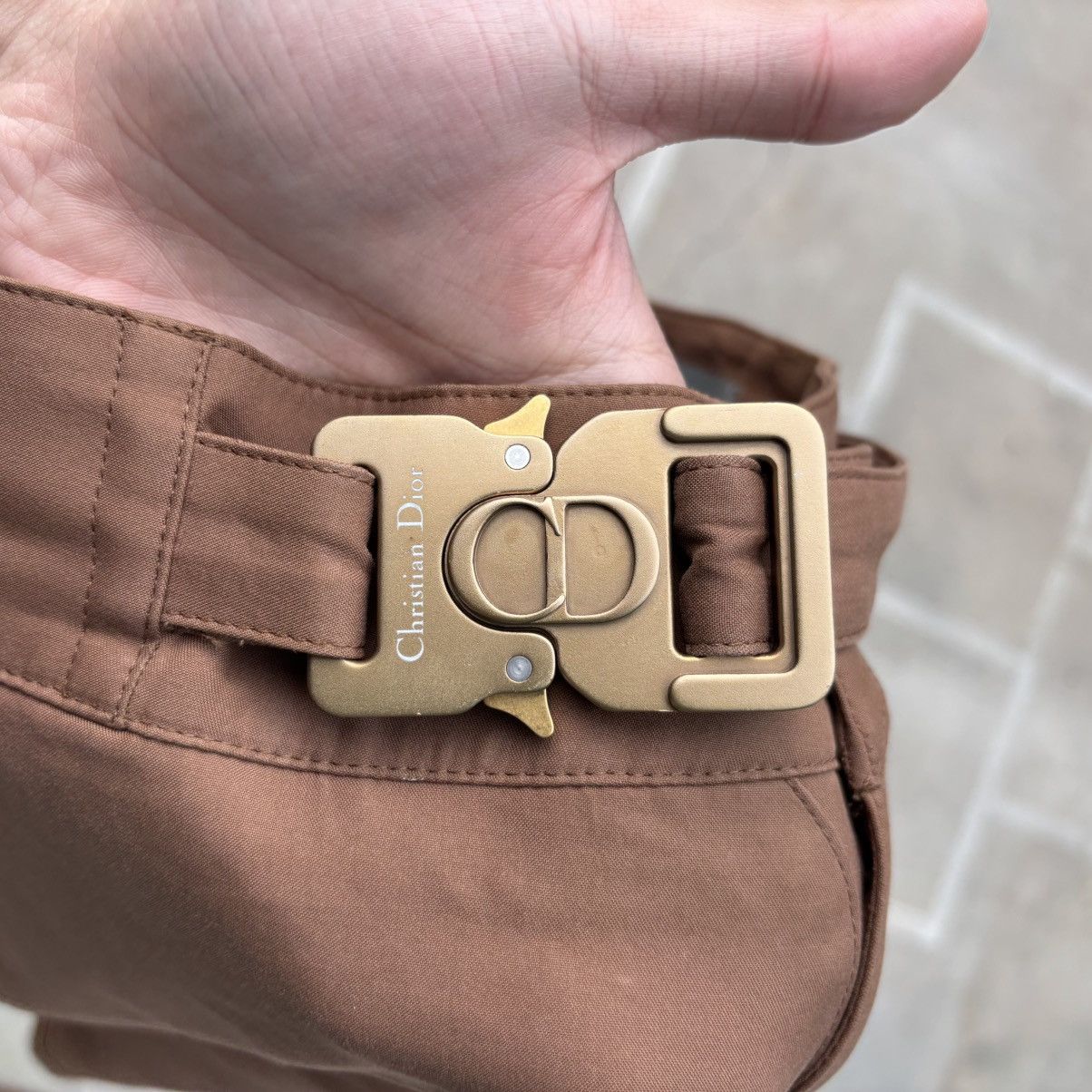 1017 ALYX 9SM × Dior × Travis Scott Dior x CACTUS JACK Cargo Bermuda Shorts Size US 35 - 4 Thumbnail