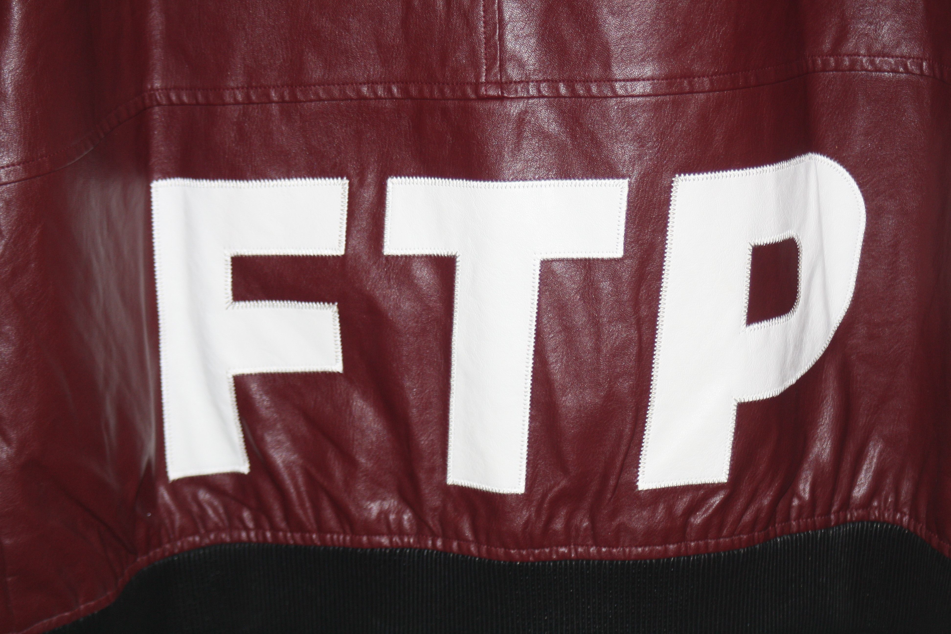 Fuck The Population FTP Vegan Leather Jacket Size US L / EU 52-54 / 3 - 5 Thumbnail