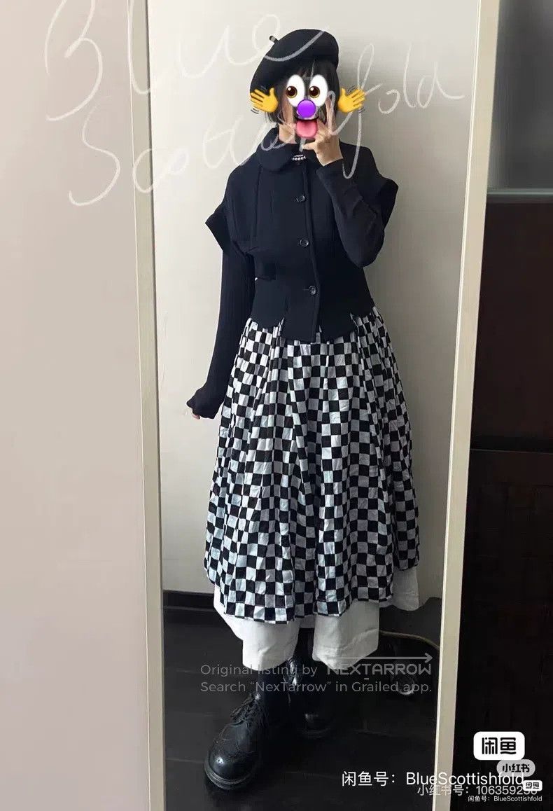 Comme des Garcons Comme Des Garcons size XS Main Line Checkered Skirt Size 23" - 6 Thumbnail