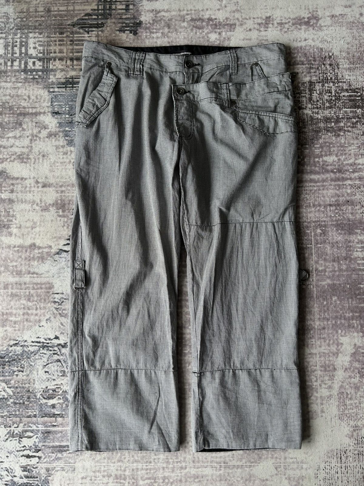 semanticdesign Y2k Semanticdesign Three Quarter Pants Size US 34 / EU 50 - 1 Thumbnail