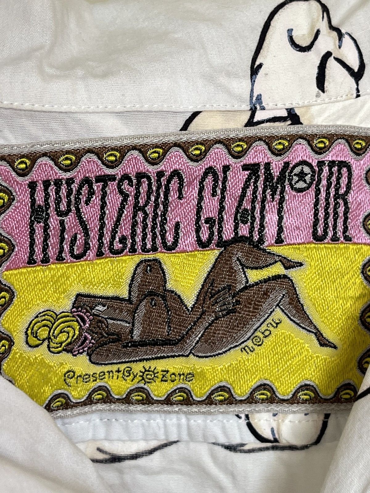 Hysteric Glamour Vintage Hysteric Glamour Fighting Chicken Button Shirts Size US L / EU 52-54 / 3 - 6 Thumbnail