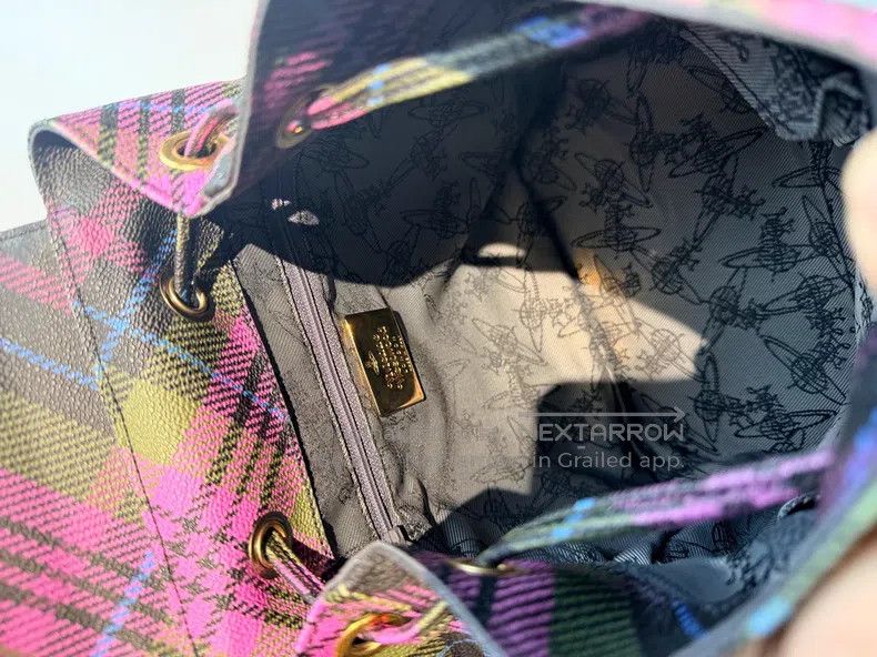 Vivienne Westwood Vivienne Westwood size os Classic checkered small backpack Size ONE SIZE - 7 Thumbnail