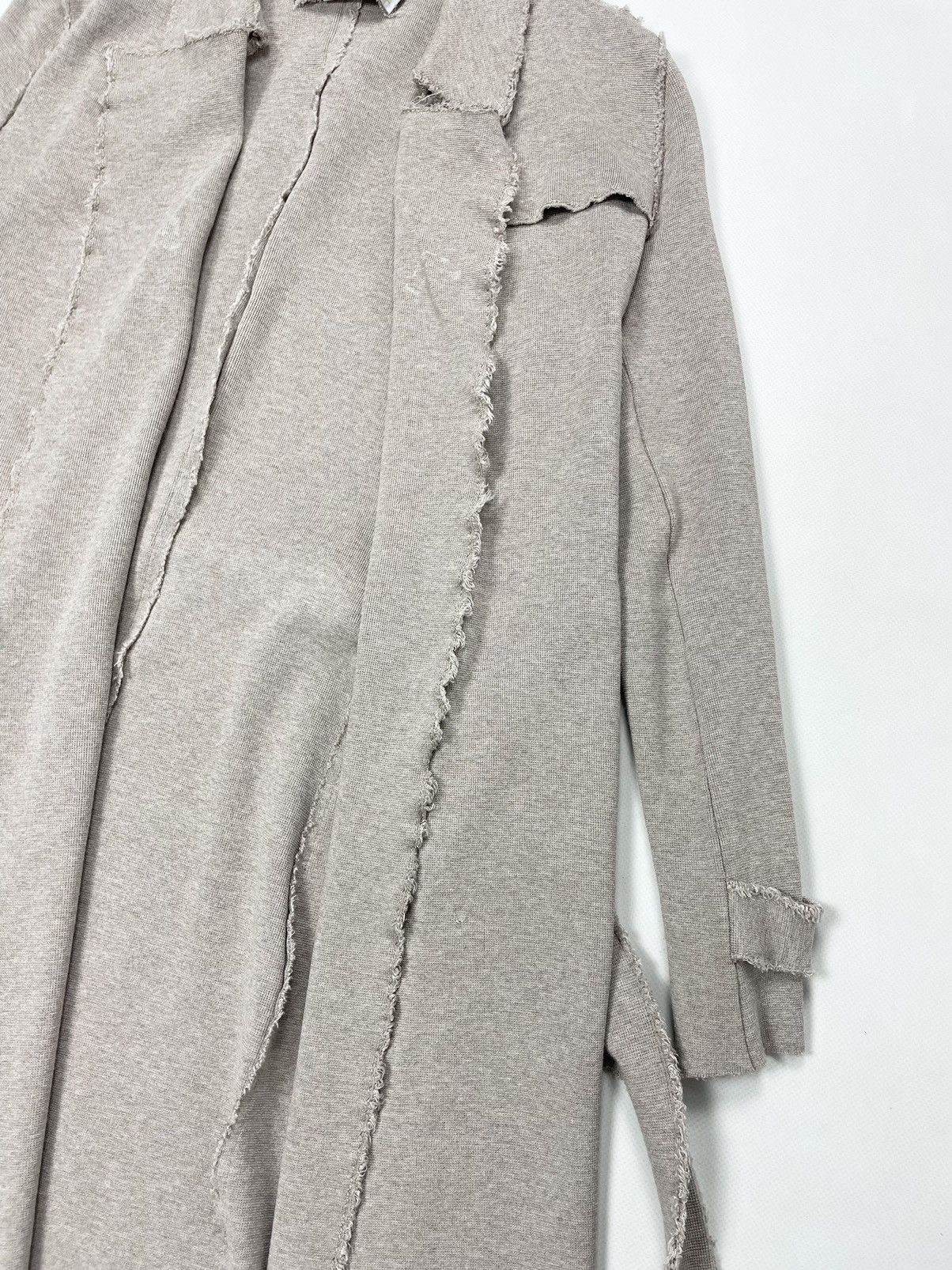 Harris Wharf London Harris Wharf London 🐚 disstressed y2k avandgarde coat Size S / US 4 / IT 40 - 5 Thumbnail