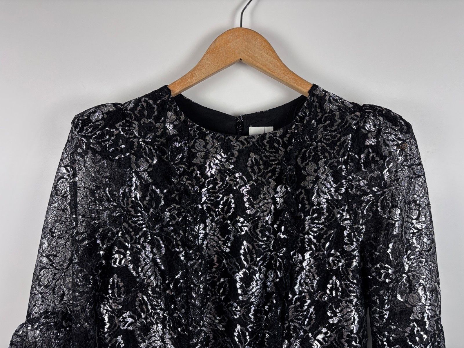 H&M The Vampire's Wife x H&M Floral Mini Dress Sliver US 12 Size XL / US 12-14 / IT 48-50 - 2 Thumbnail