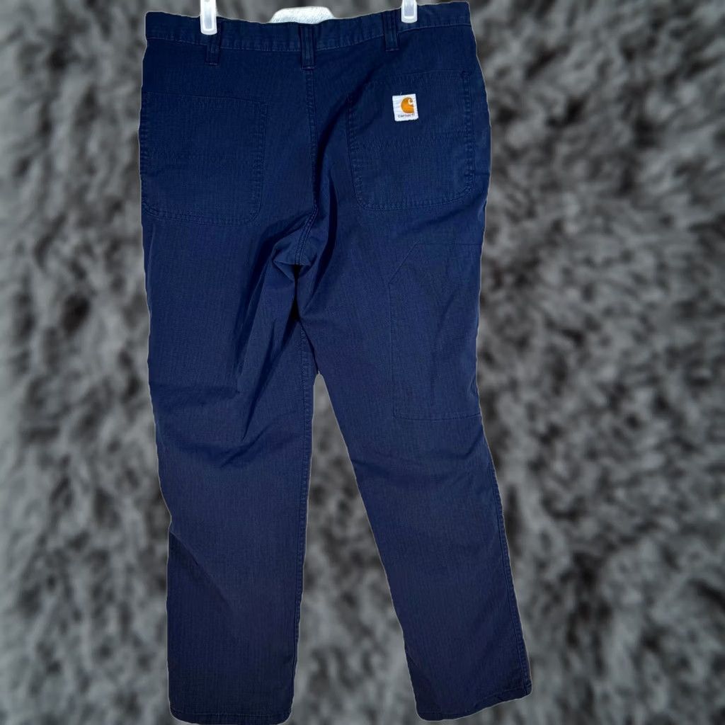 Carhartt Carhartt Pants Main Selling Point Carpenter 74533-20 Navy Ripstop Relaxed Straight 34 X 29 Men Jeans? Size US 34 / EU 50 - 1 Thumbnail