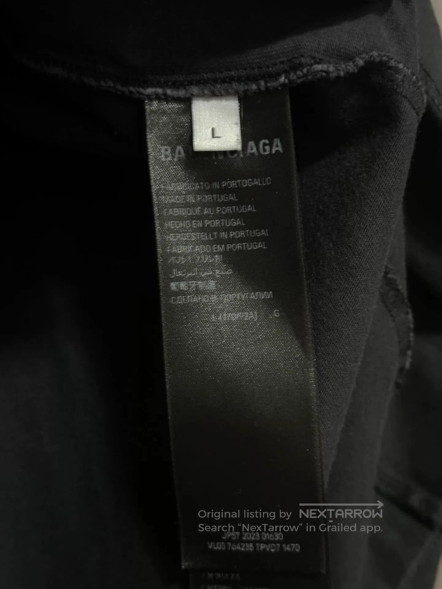 Balenciaga balenciaga short sleeve logo t-shirt black red. Size US L / EU 52-54 / 3 - 3 Thumbnail