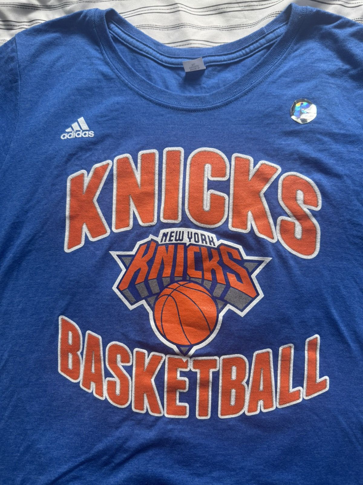 Adidas Adidas Knicks Basketball Tee Women’s XL Blue Derrick Rose Size XL / US 12-14 / IT 48-50 - 3 Thumbnail