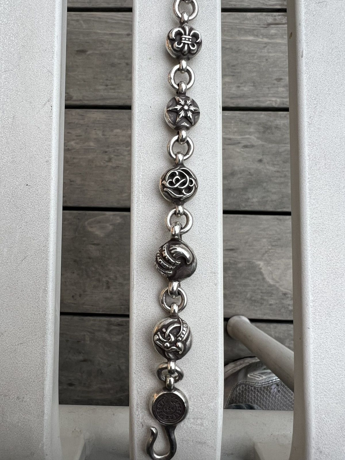 Chrome Hearts Chrome Hearts Multi Ball Bracelet 11 Ball Silver Adjustable Size ONE SIZE - 6 Thumbnail