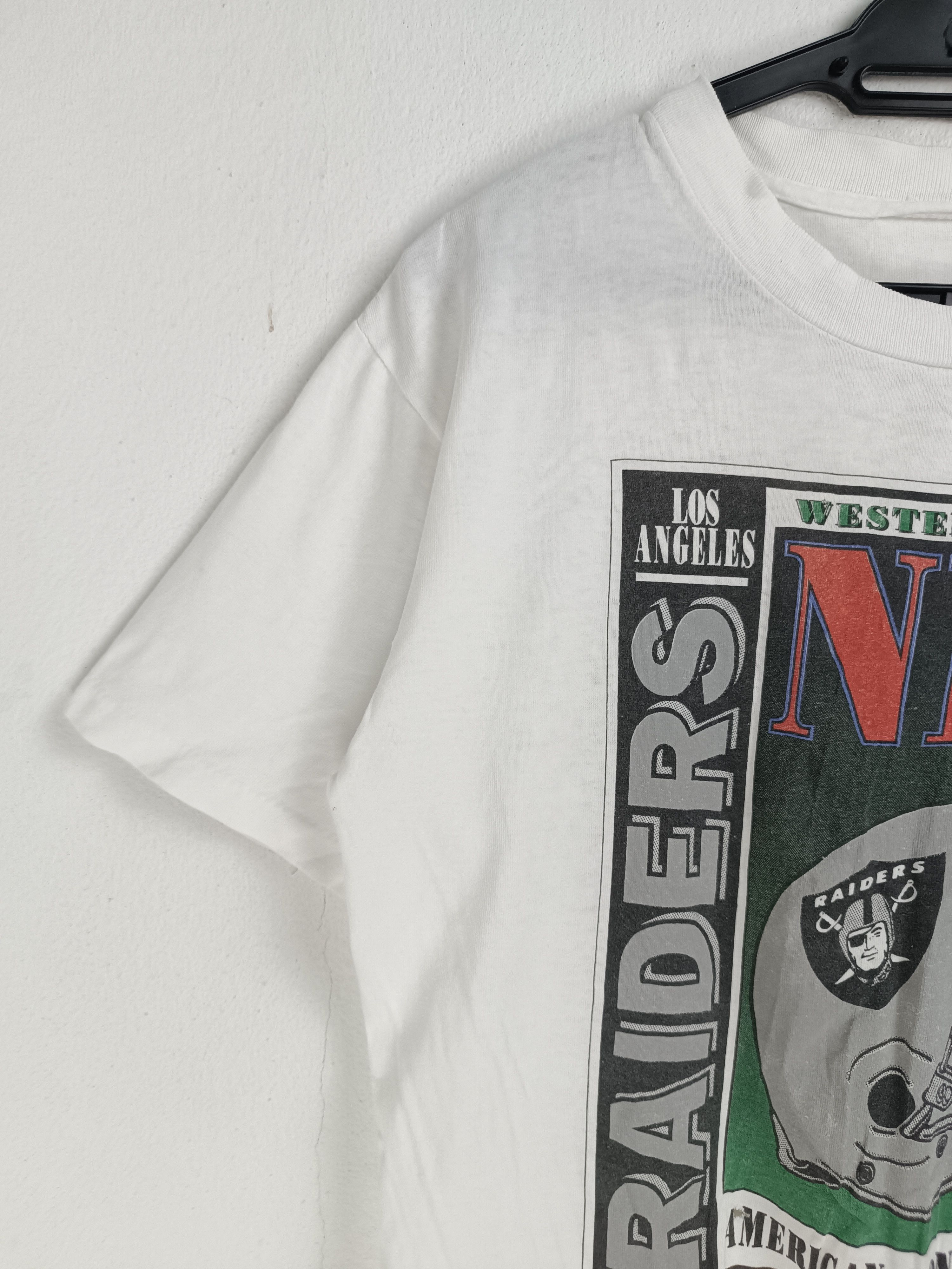 Vintage VINTAGE 90s RAIDERS STARTER NFL TEE VERY RARE FOOTBALL Size US M / EU 48-50 / 2 - 5 Thumbnail