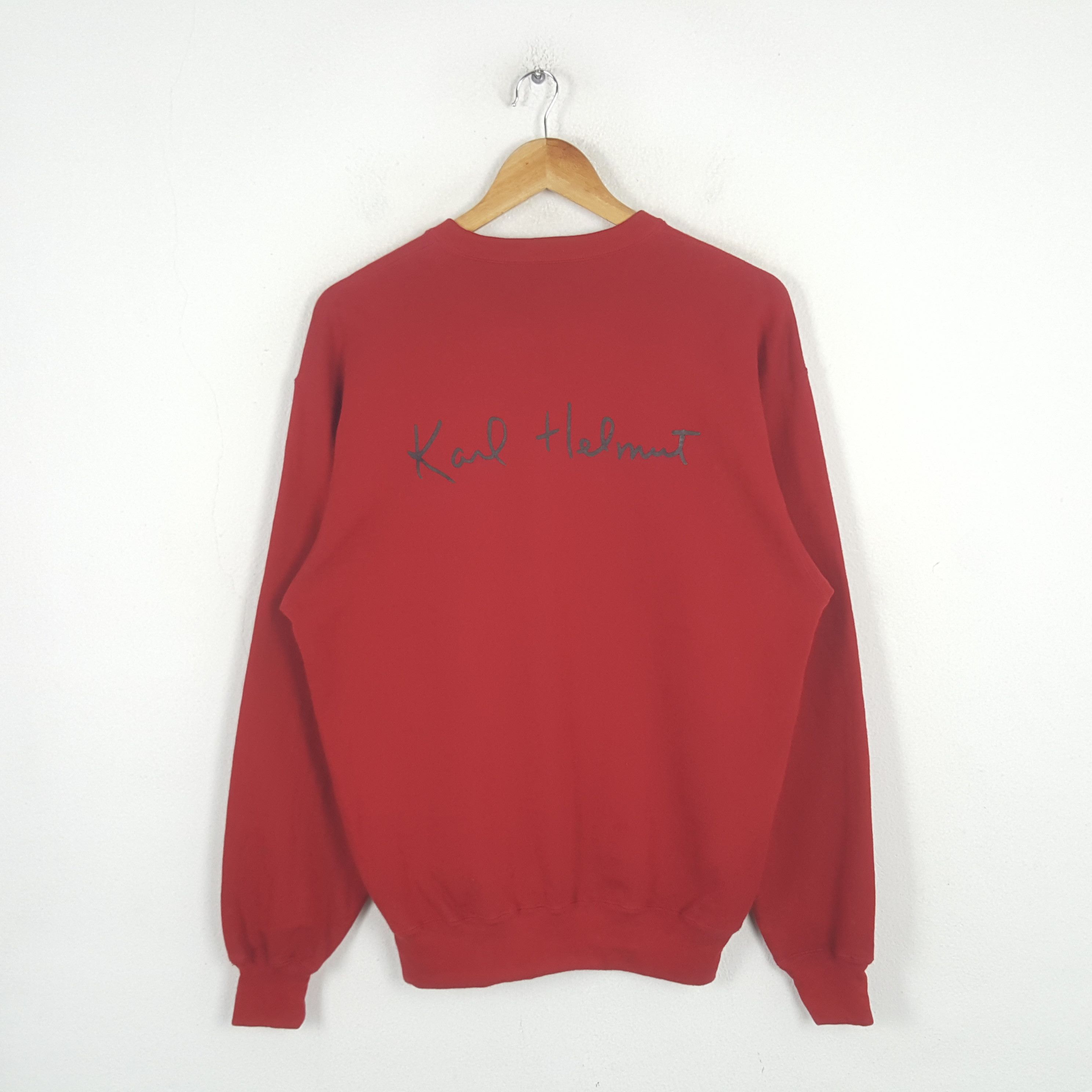 Karl Helmut Vintage Karl Helmut Shoes Art Designer Sweatshirt C295N3 Size US M / EU 48-50 / 2 - 3 Thumbnail
