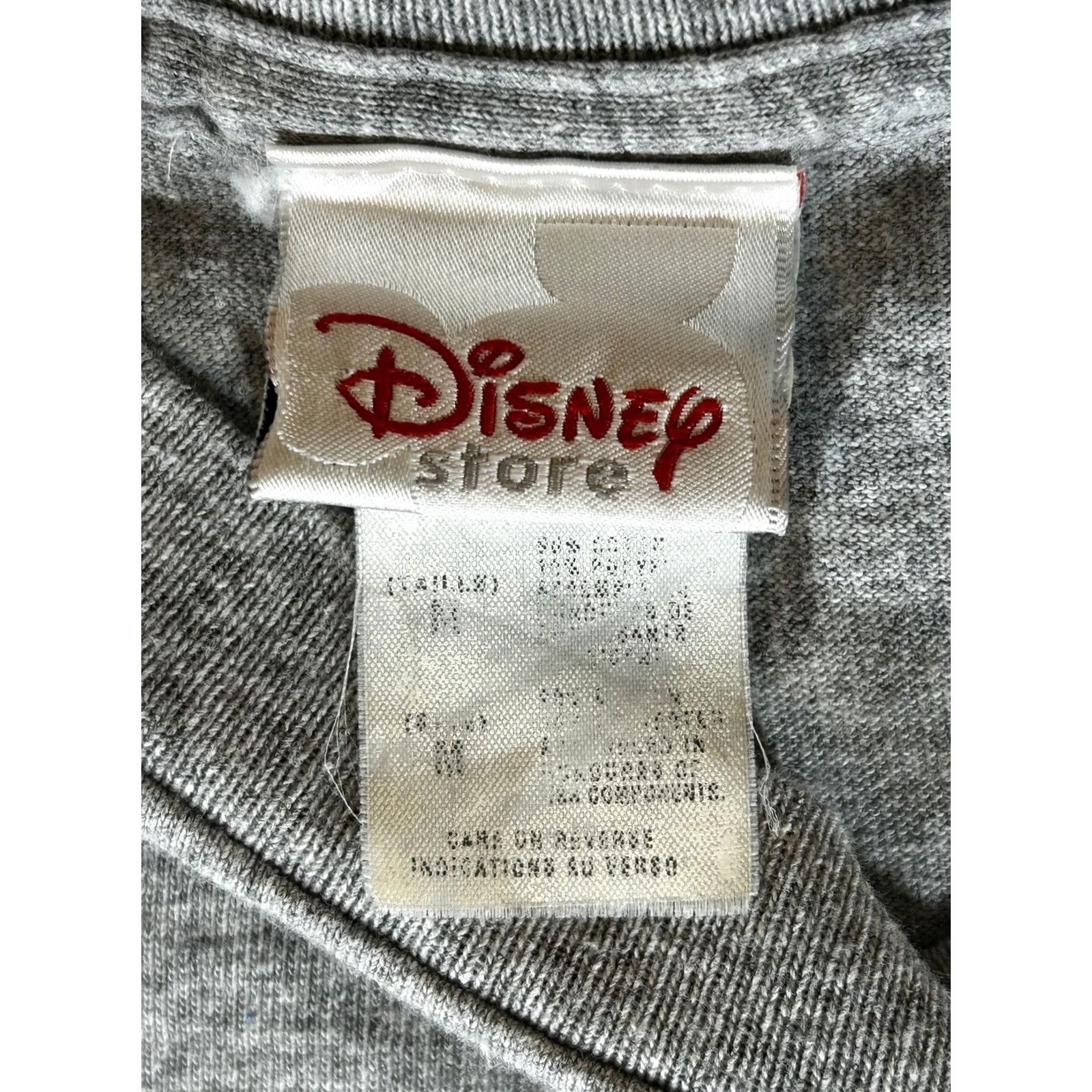Disney VINTAGE Disney Shirt Mens M Gray Graphic Tigger Winnie the Pooh 90s Shirt Mens Top Cute Cartoon Short Sleeve Crew Neck Graphic Print Size US M / EU 48-50 / 2 - 7 Thumbnail