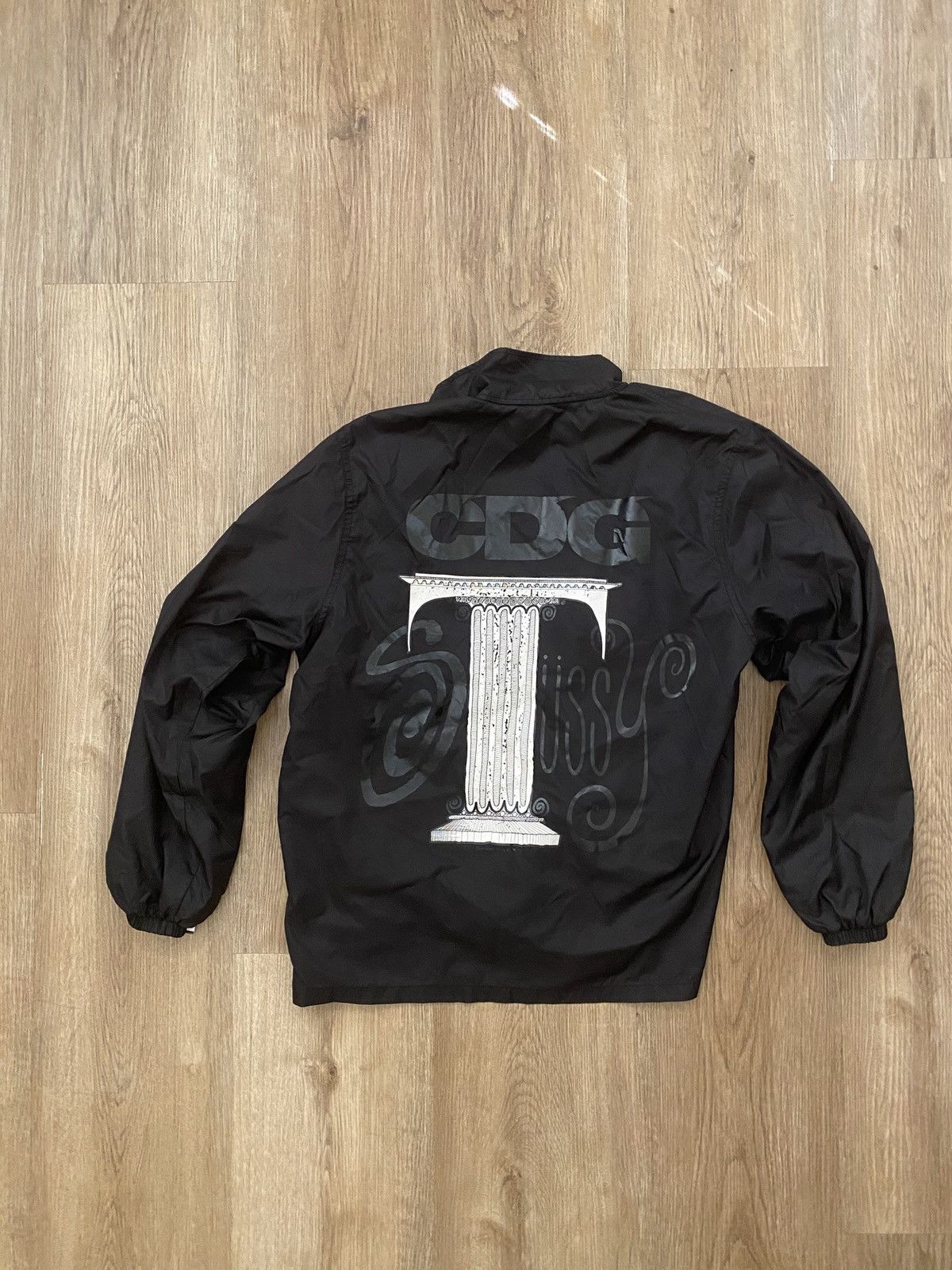 Comme des Garcons × Stussy CDG X Stussy Coach Jacket (FW21) | Grailed