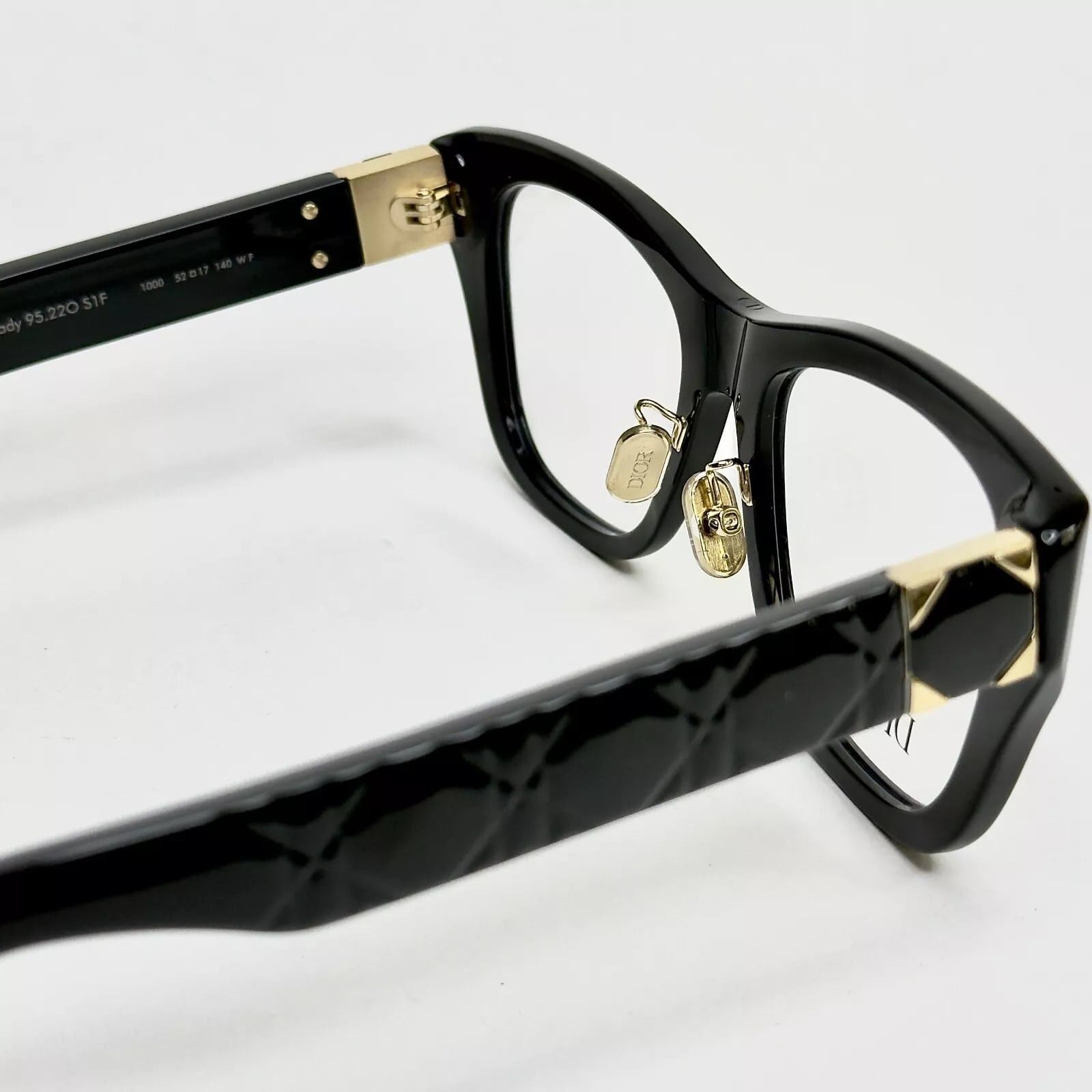 Christian Dior Monsieur CHRISTIAN DIOR LADY9520O S1F Black Eyeglasses 95.20 CD50099F Size ONE SIZE - 4 Thumbnail