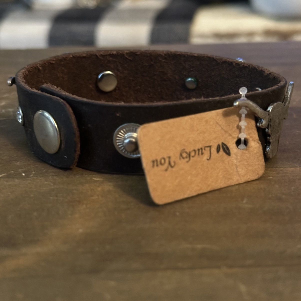 Other Lucky You steer head leather cowboy bracelet Size ONE SIZE - 7 Thumbnail