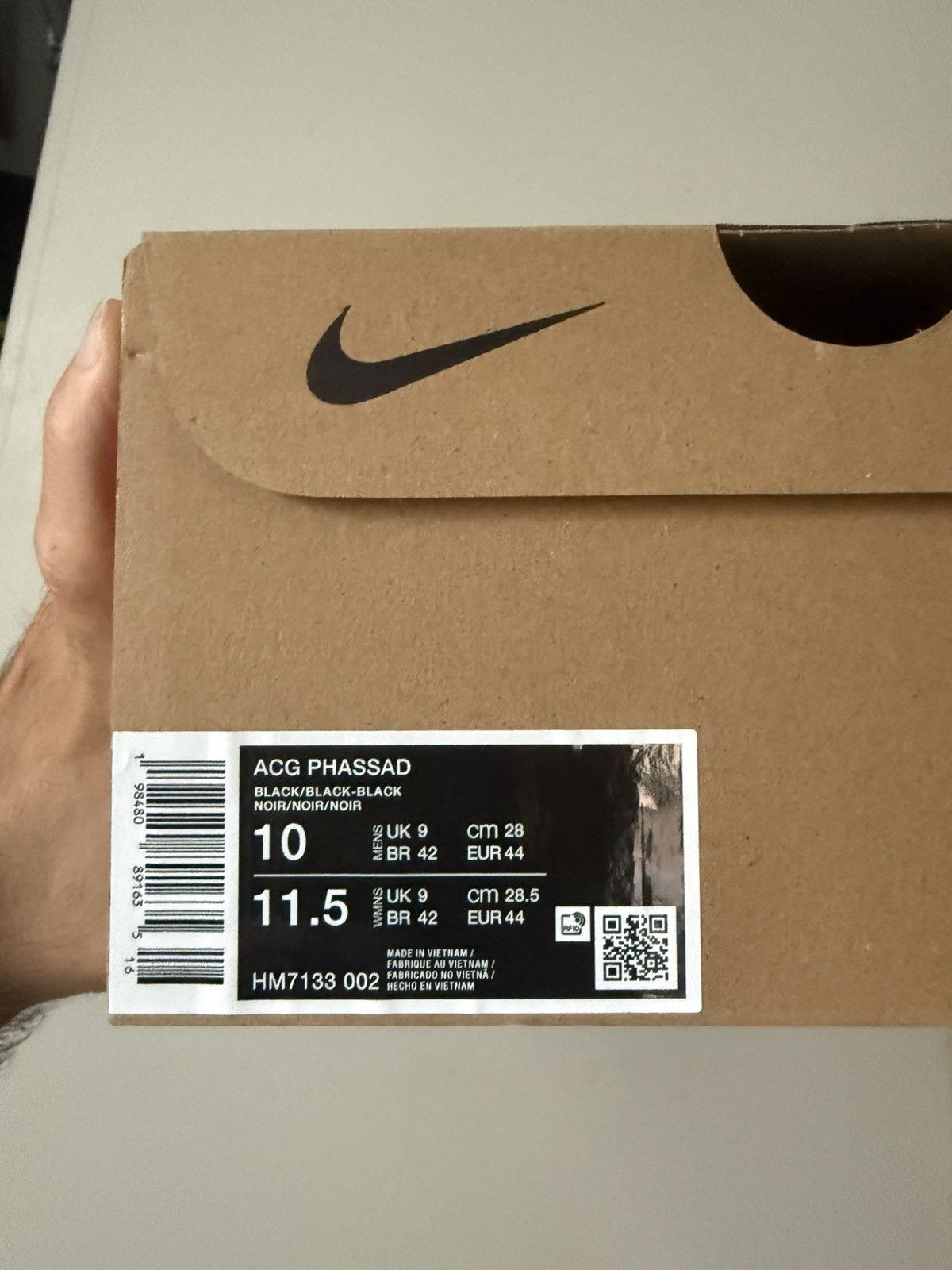 Nike Nike ACG Air Phassad black size 10 Size US 10 / EU 43 - 7 Thumbnail