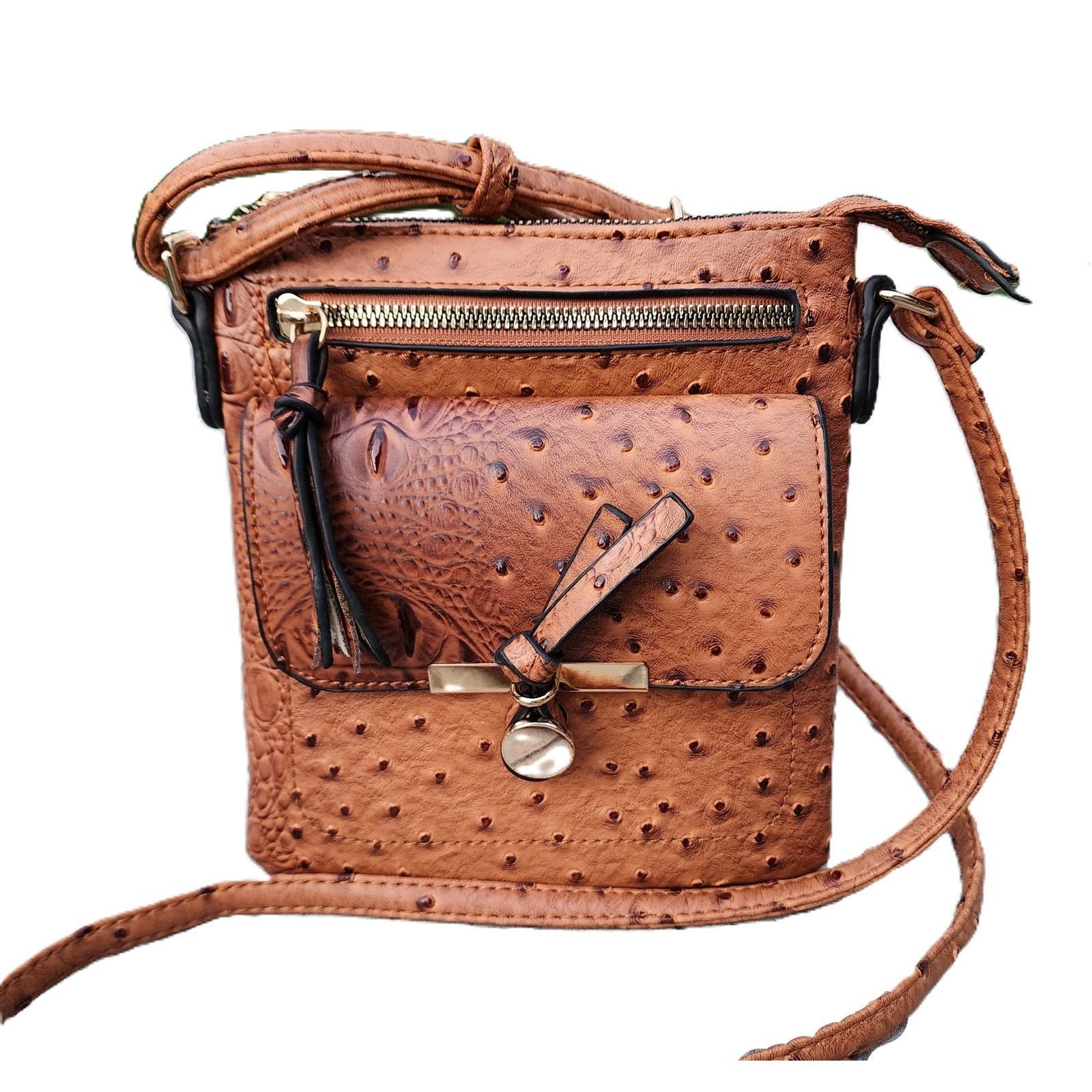 Designer Emperia Los Angeles Vegan Leather Crossbody Bag Size ONE SIZE - 10 Thumbnail