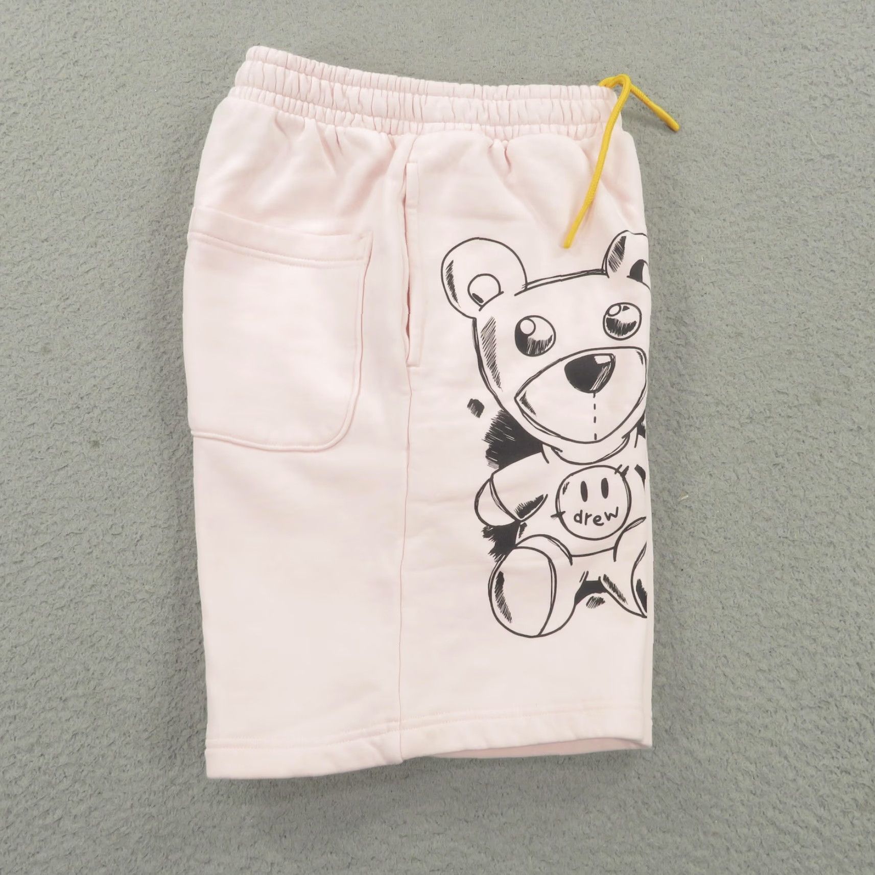 Drew House Drew House Shorts Mens Pink XXS Terry Fleece Sweat Lounge Bieber Theodore Sketch Size US 27 - 6 Thumbnail