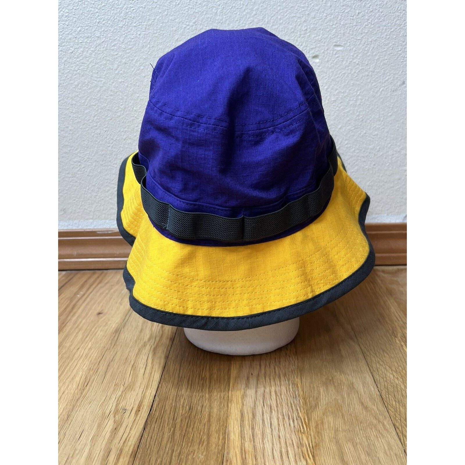 Nike Nike Bucket Hat Large Purple Yellow Cap CU6611-548 Dri Fit Size ONE SIZE - 2 Thumbnail