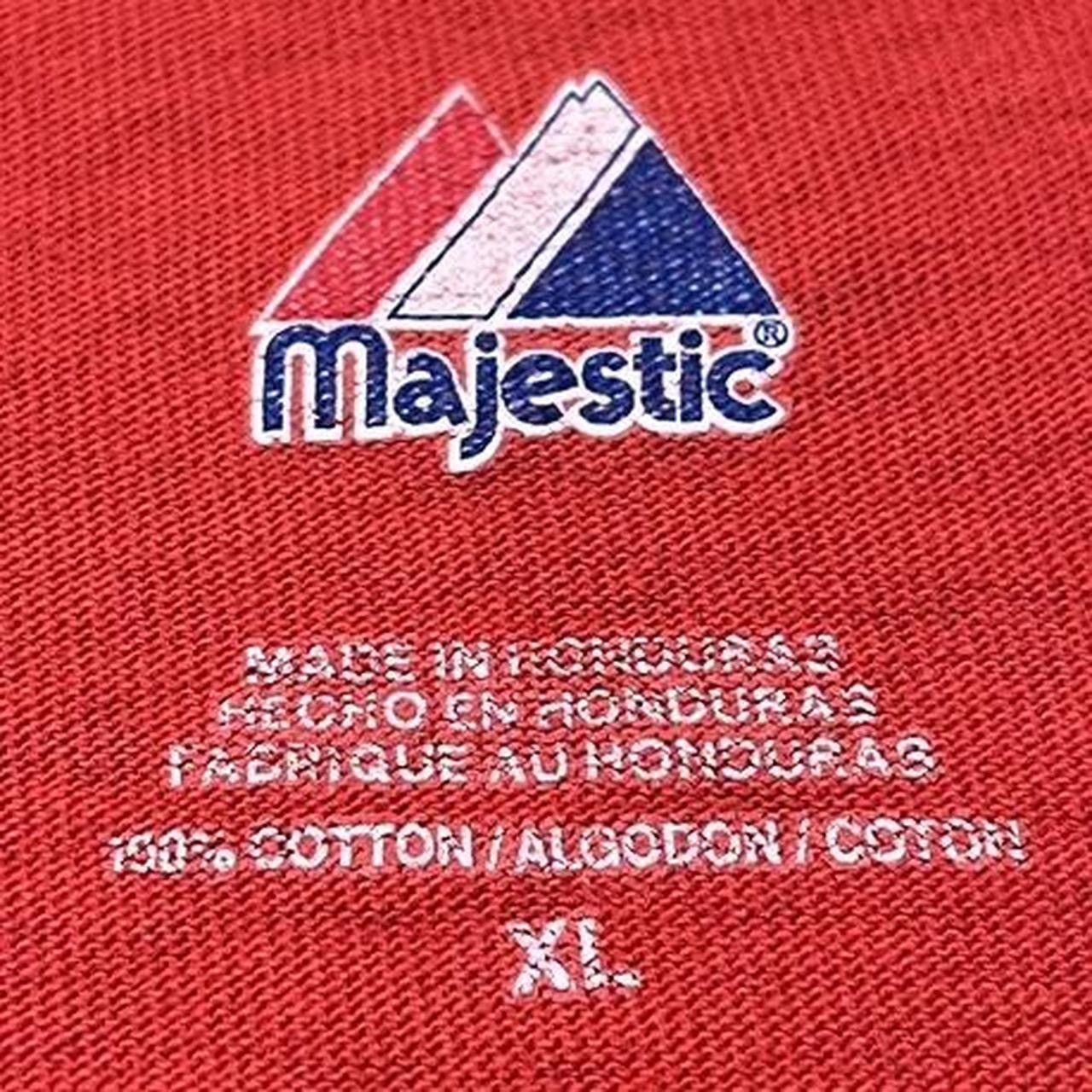 MLB × Majestic × Vintage Majestic MLB Philadelphia Phillies Baseball Sports Tshirt Size US XL / EU 56 / 4 - 4 Thumbnail