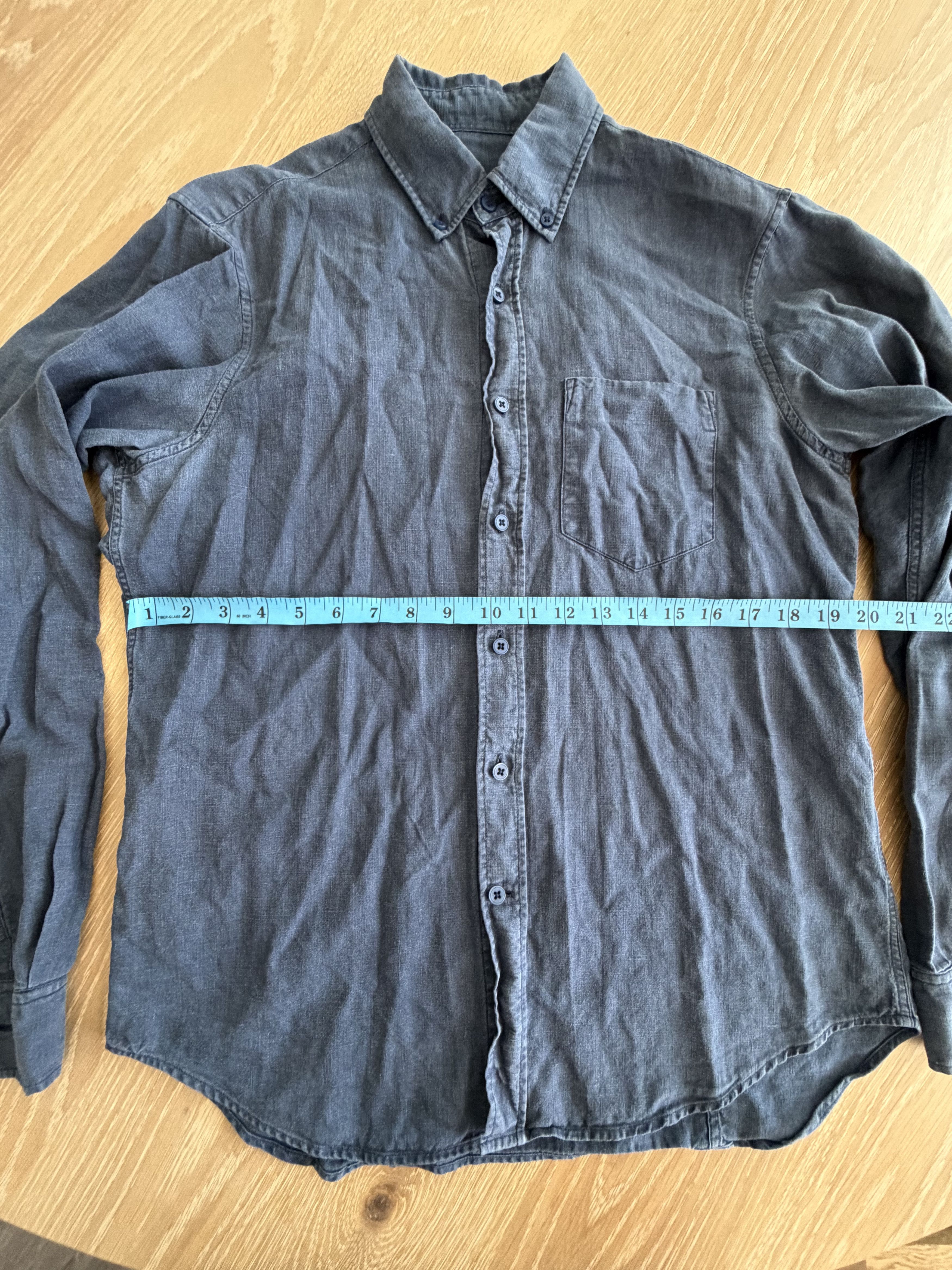 Outlier Ramielust Navy Men's Shirt Size US S / EU 44-46 / 1 - 8 Thumbnail