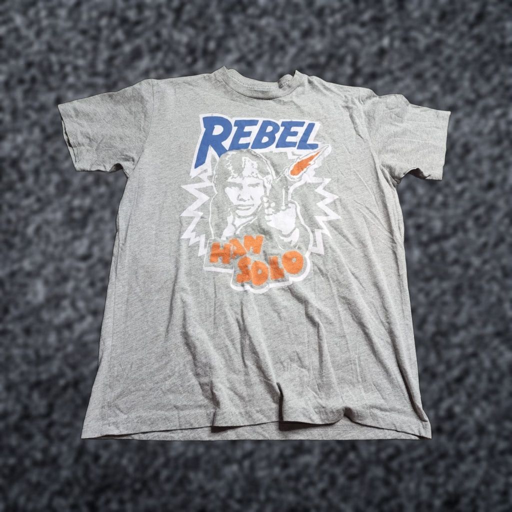 Star Wars Star Wars Shirt Mens XL Han Solo Rebel T Shirt USA Size US XL / EU 56 / 4 - 1 Thumbnail