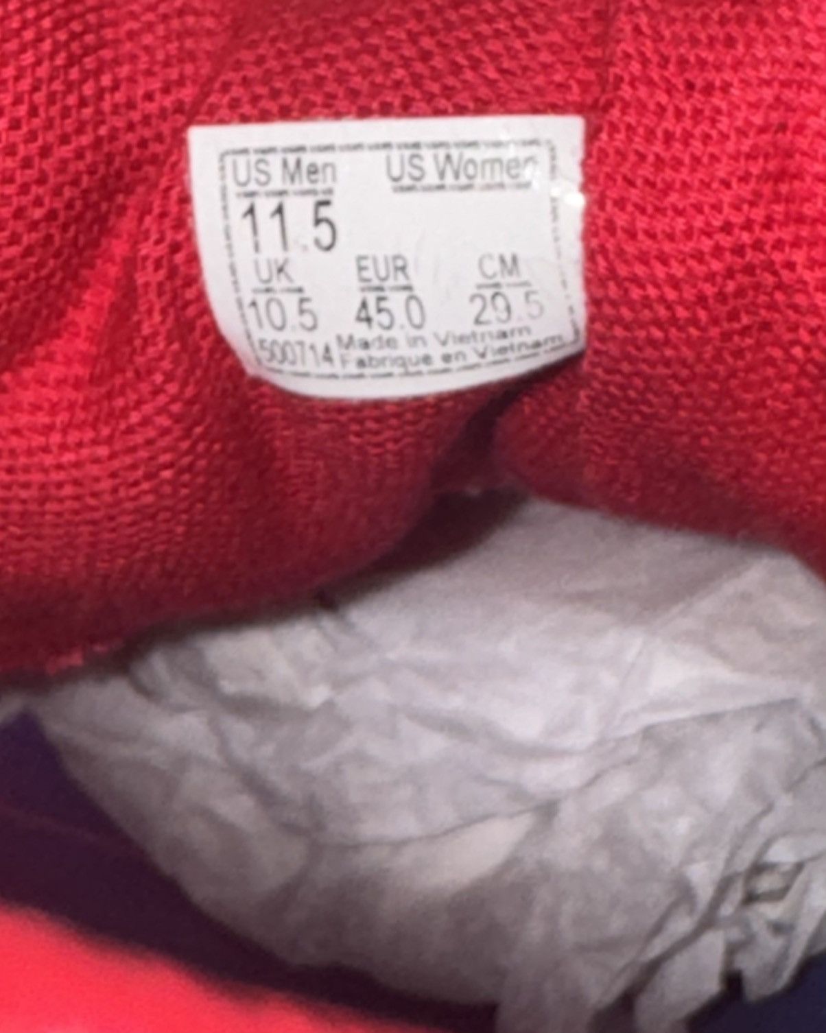 Rhude × Vans Vans Bold Ni Rhude Red Size US 11.5 / EU 44-45 - 9 Thumbnail