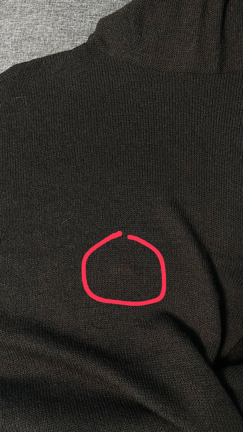 Hysteric Glamour Sarah Pacini Rick Owens Style Long Sleeve Knit Sweater Size ONE SIZE - 5 Thumbnail