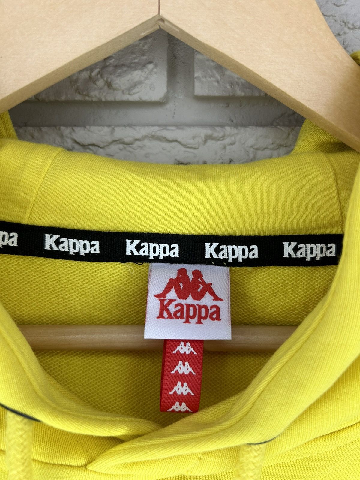 Kappa Kappa Banda Hurtado Yellow And Black Hoodie Size US L / EU 52-54 / 3 - 6 Thumbnail