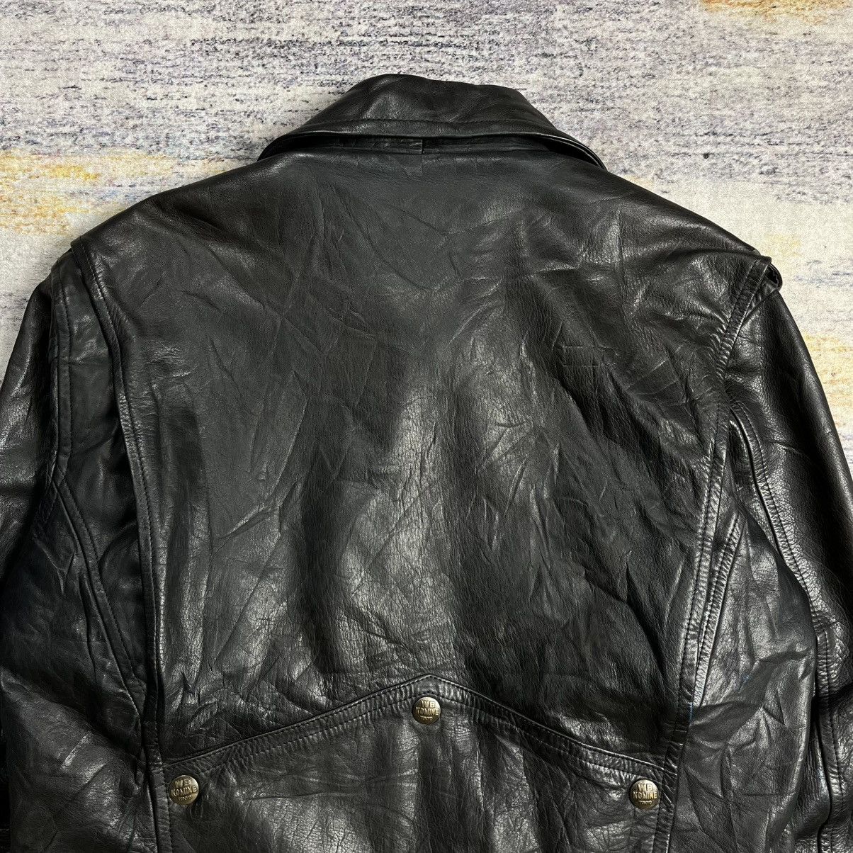 Isamu Katayama Backlash × Japanese Brand × Kadoya Vintage Komine double rider leather jacket Size US L / EU 52-54 / 3 - 8 Thumbnail