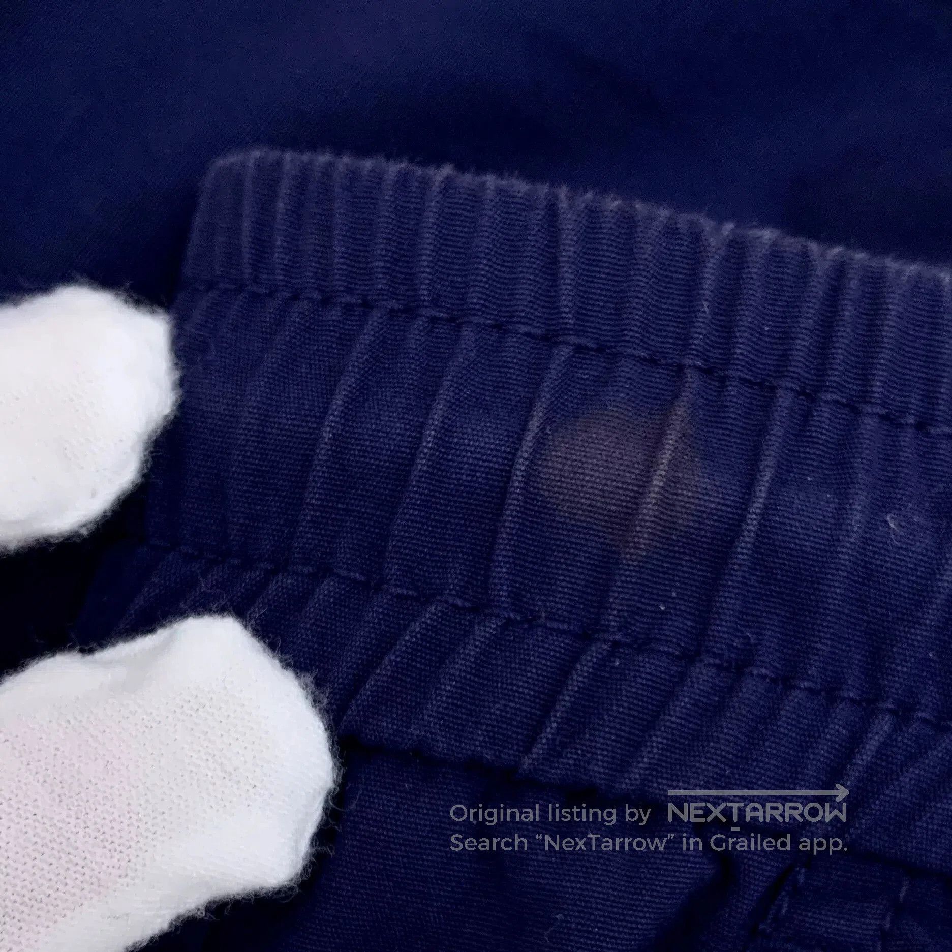 Moncler Moncler Navy Cotton Drawstring Casual Pants. Size US 30 / EU 46 - 9 Thumbnail