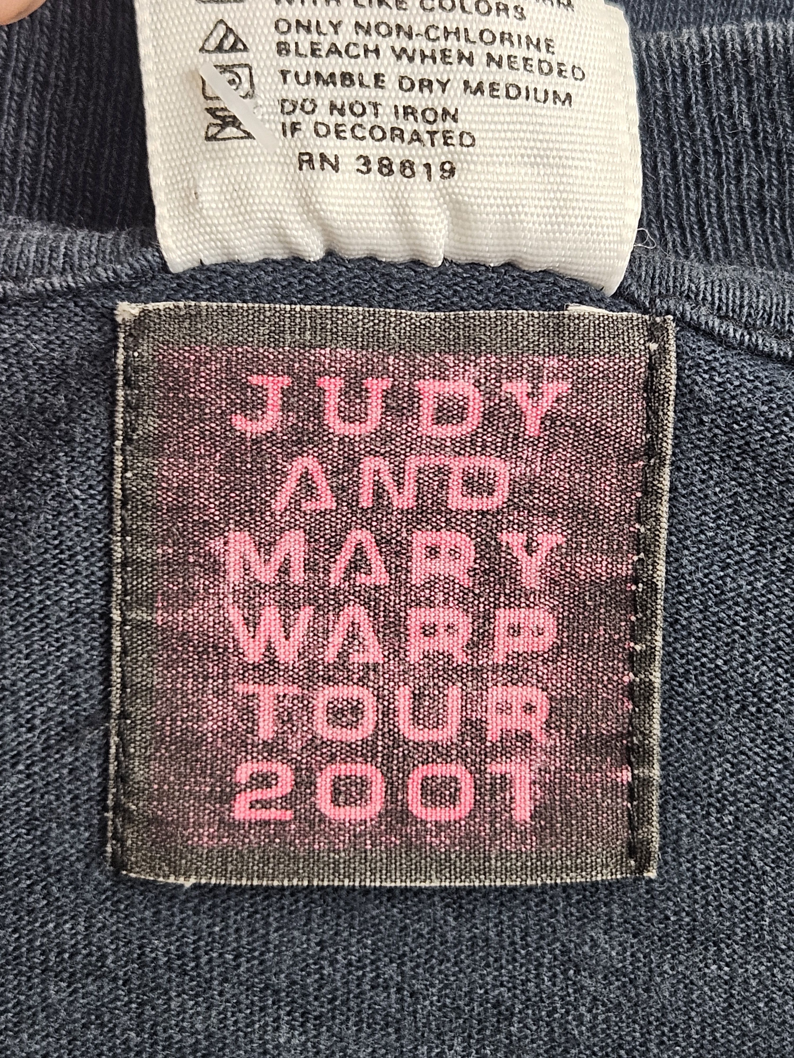 Band Tees × Vintage Vintage JUDY And MARY Warp tour 2001 Shirt